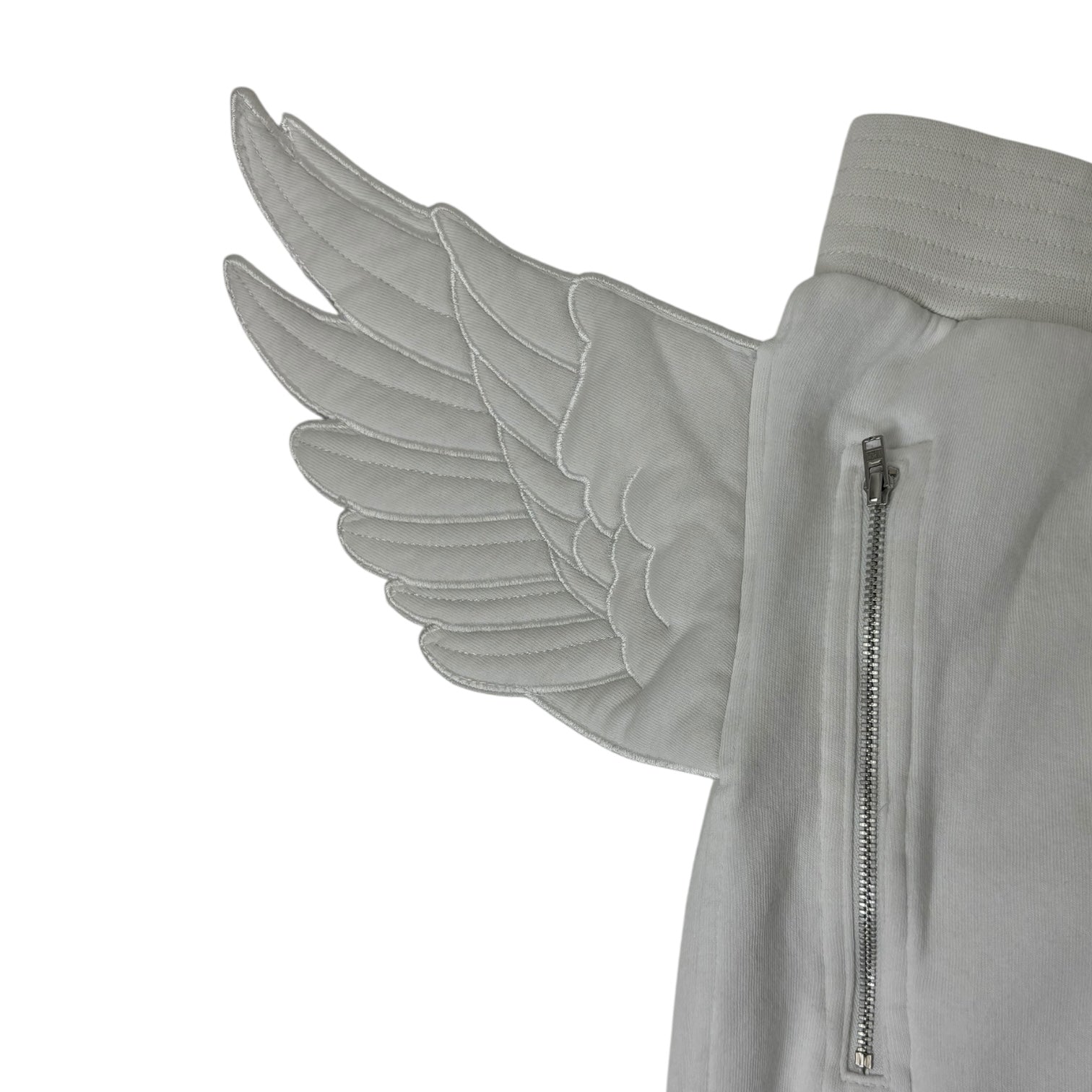 Jeremy Scott x Adidas Angel Wing Sweatpant White