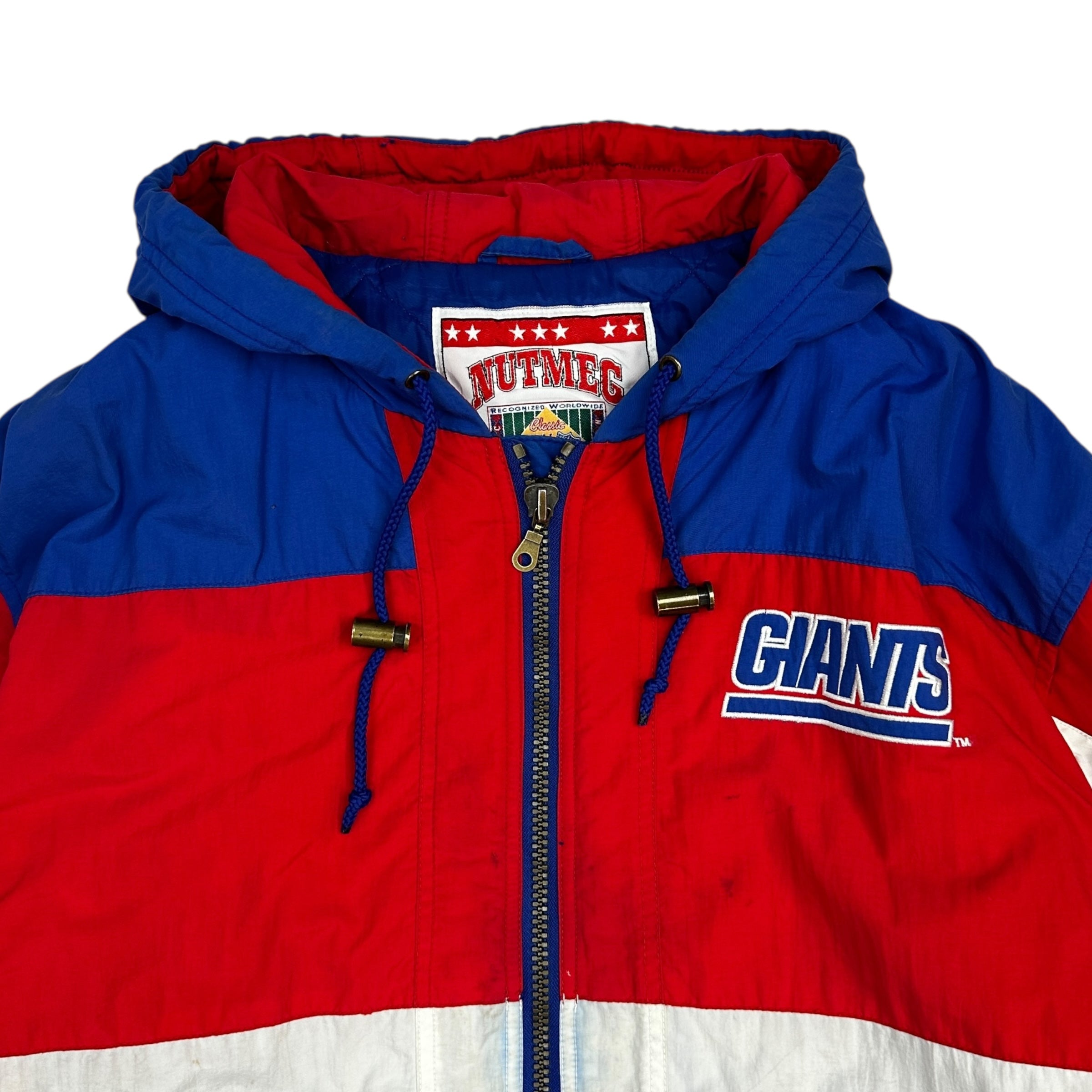 Vintage Nutmeg New York Giants Insulated Coaches Jacket