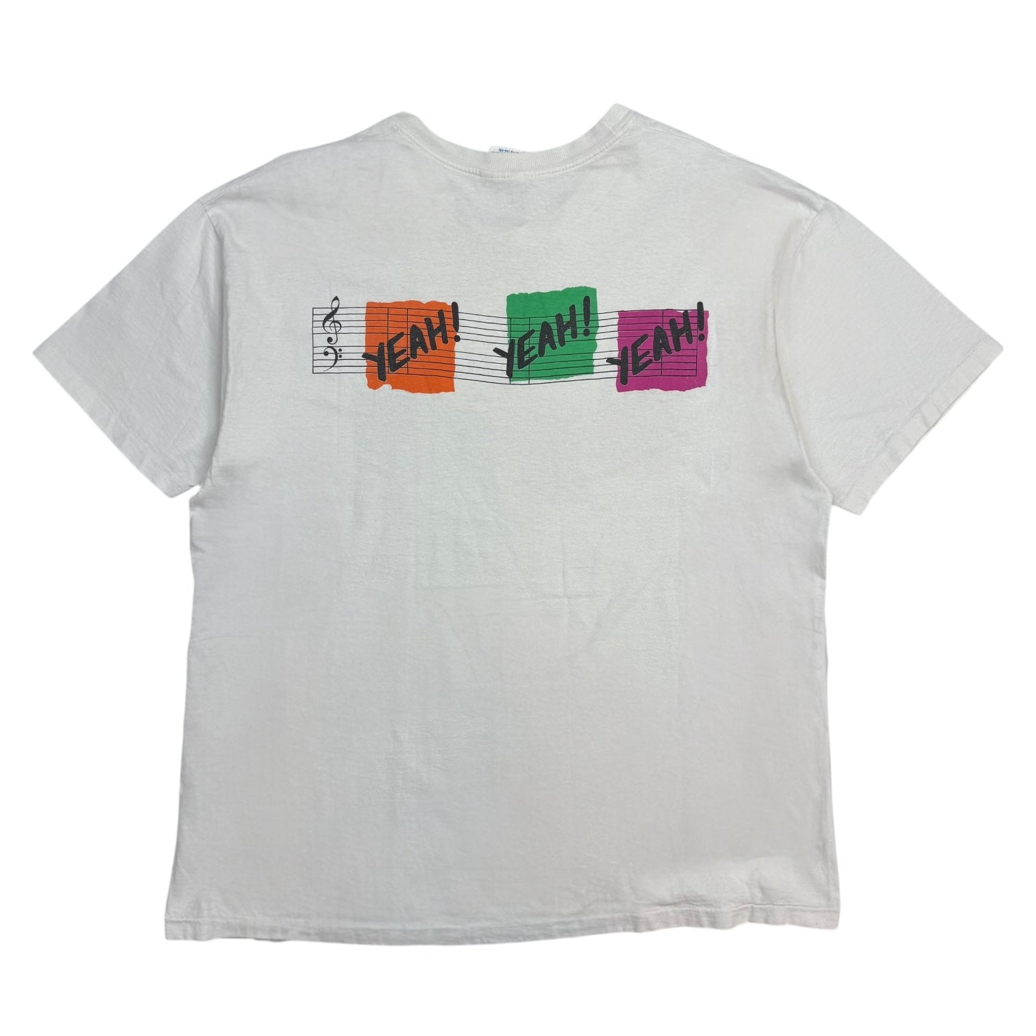 1991 The Beatles Yes! Yes! Yes! Tee White