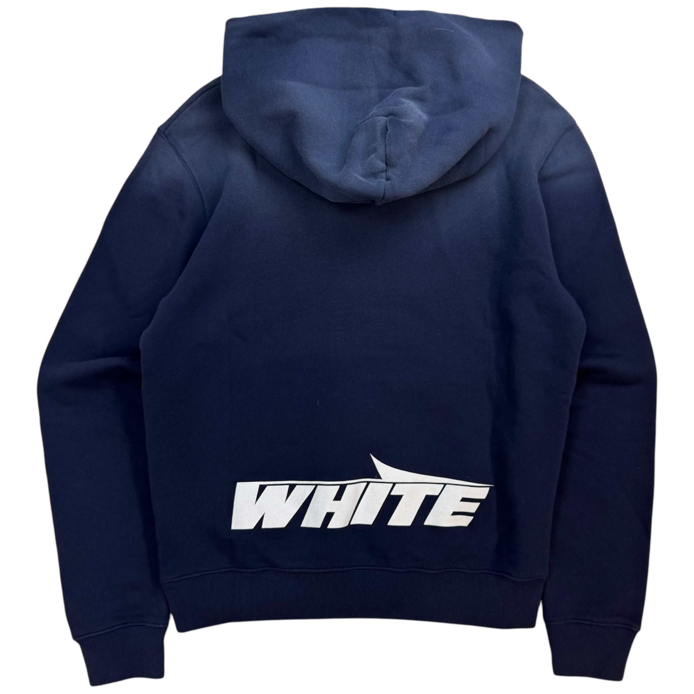 Off-White Orca Hoodie Navy Blue