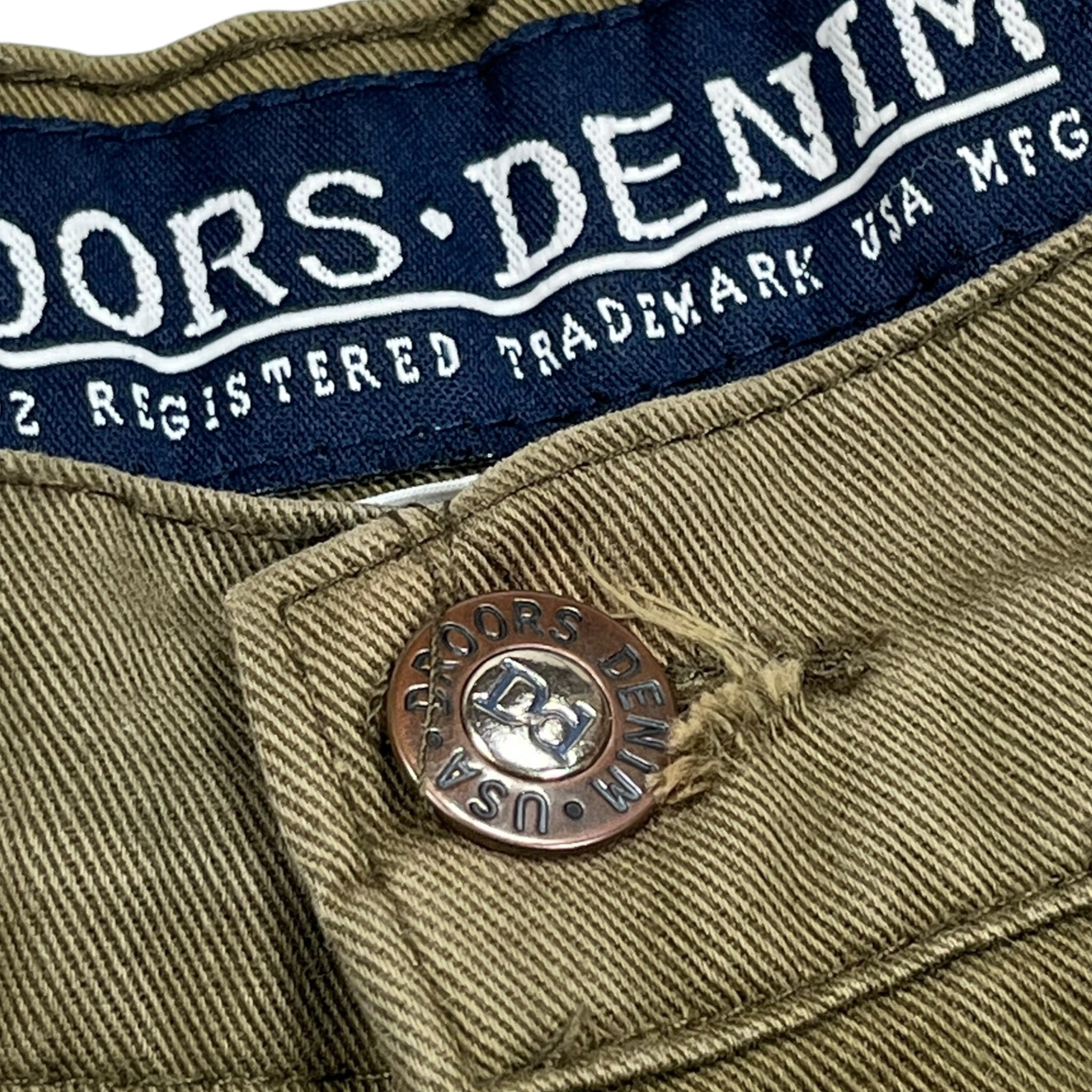Vintage Droors Olive Carpenter Shorts