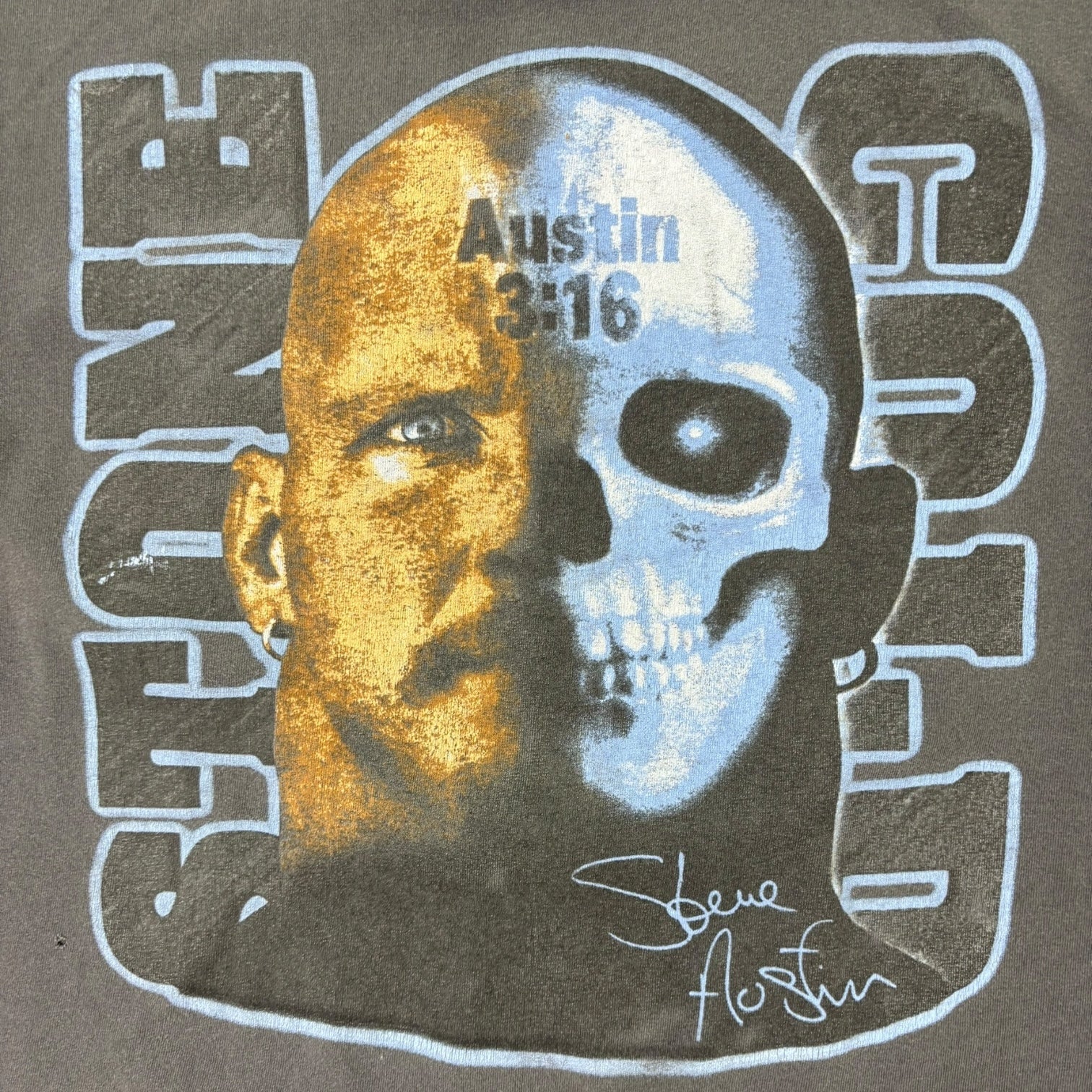 Vintage Stone Cold Steve Austin T-Shirt Black