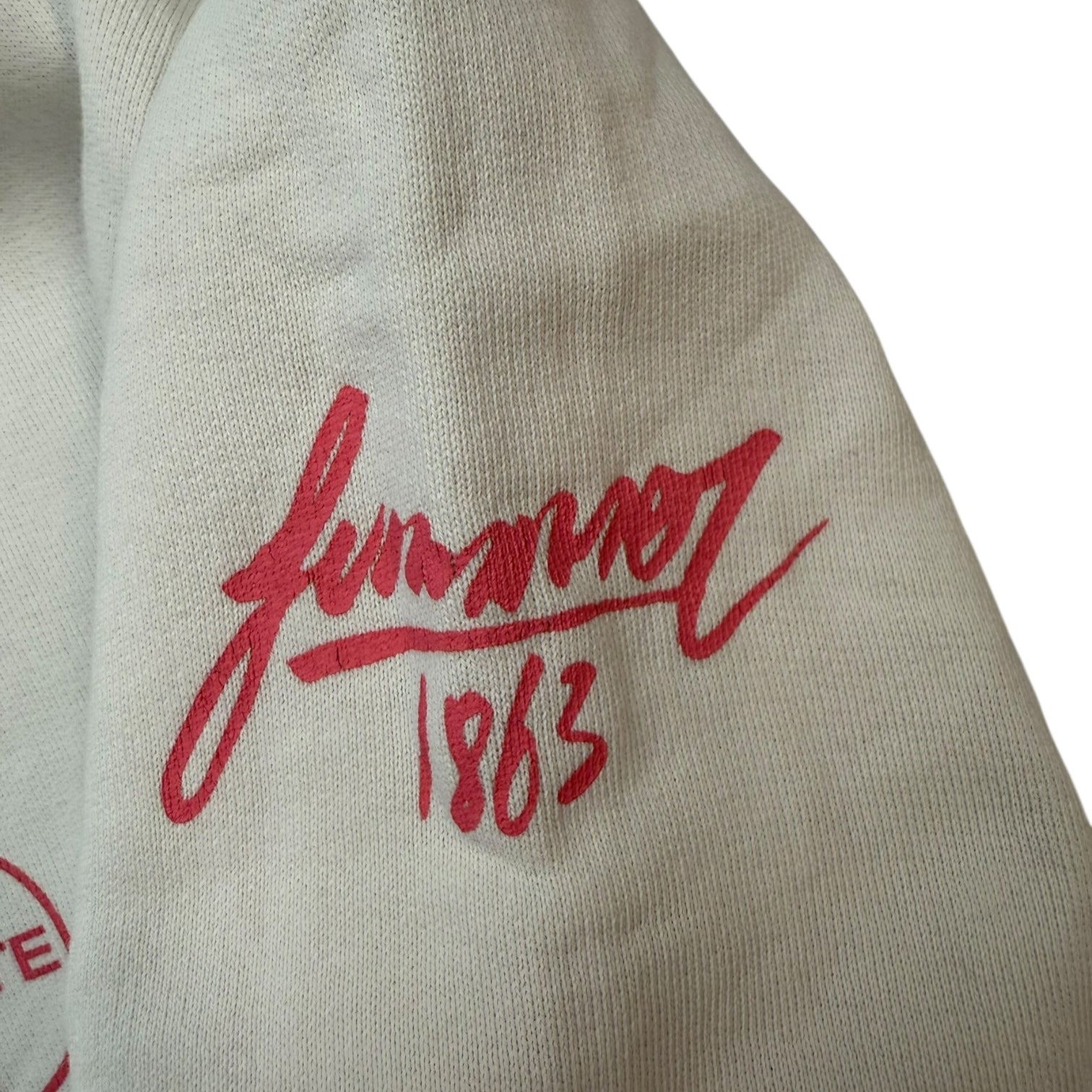 Off-White Boat Zip Up Hoodie White