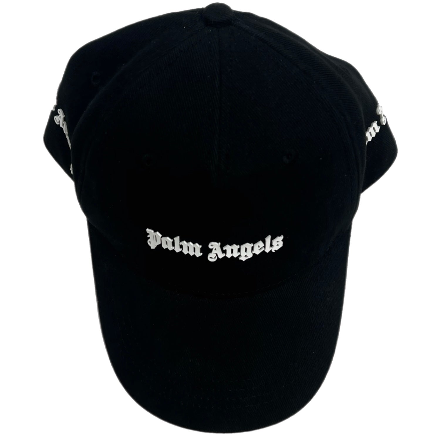 Palm Angels Logo Hat Black