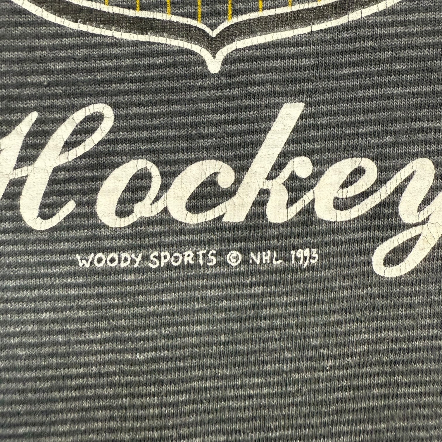 1992 Woody Sports Los Angeles Kings Tee Grey