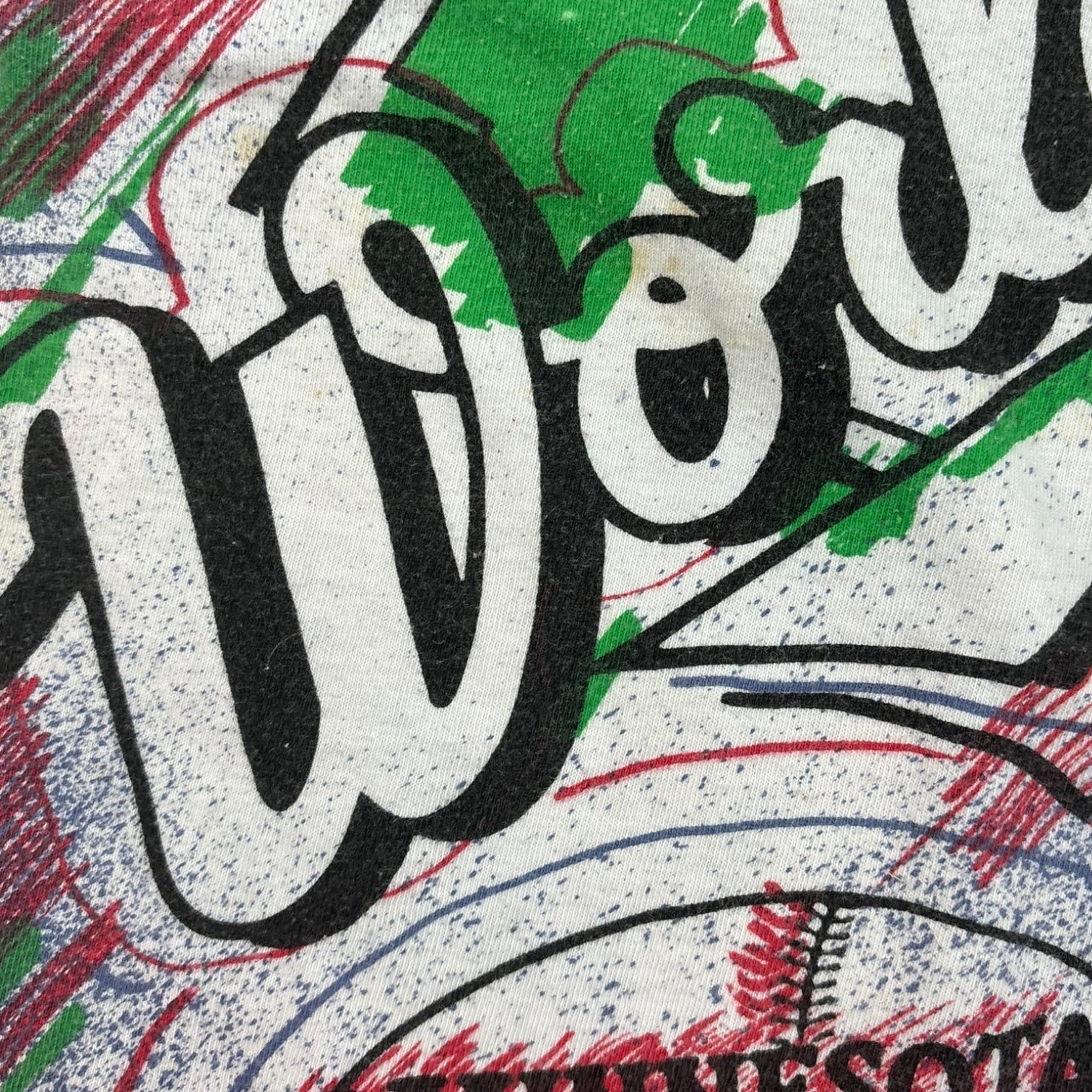 Vintage MLB World Series Minnesota Twins AOP T-Shirt Purple