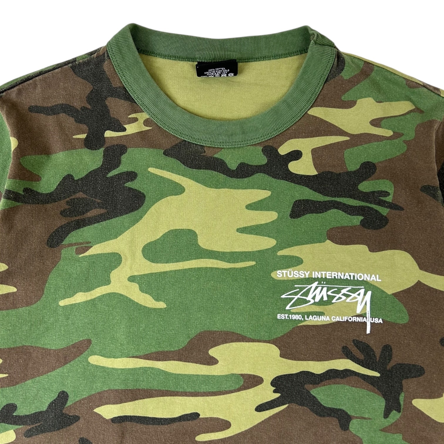 Stussy Smooth International T-Shirt Camo