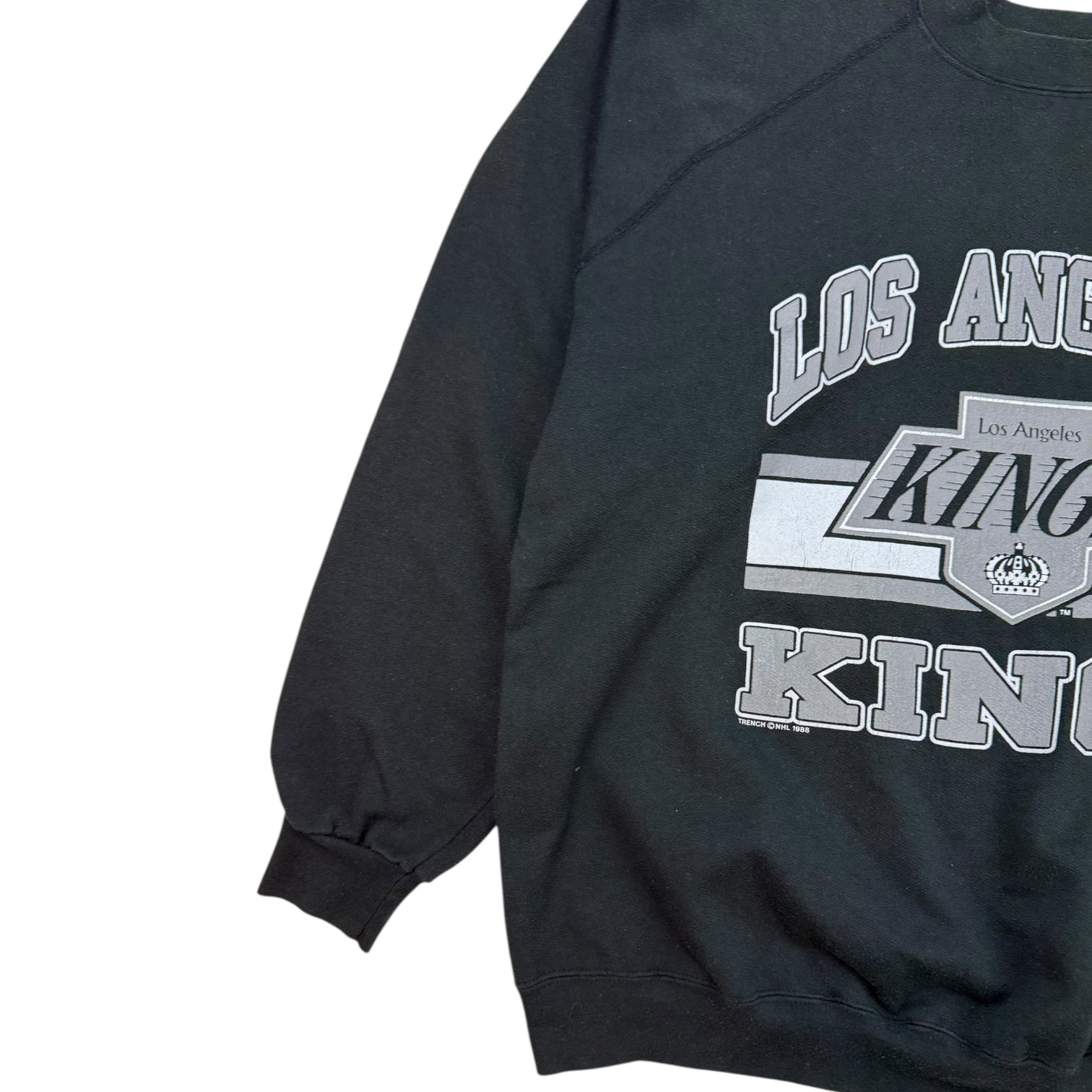 1988 LA Kings Gretzky Crewneck Black