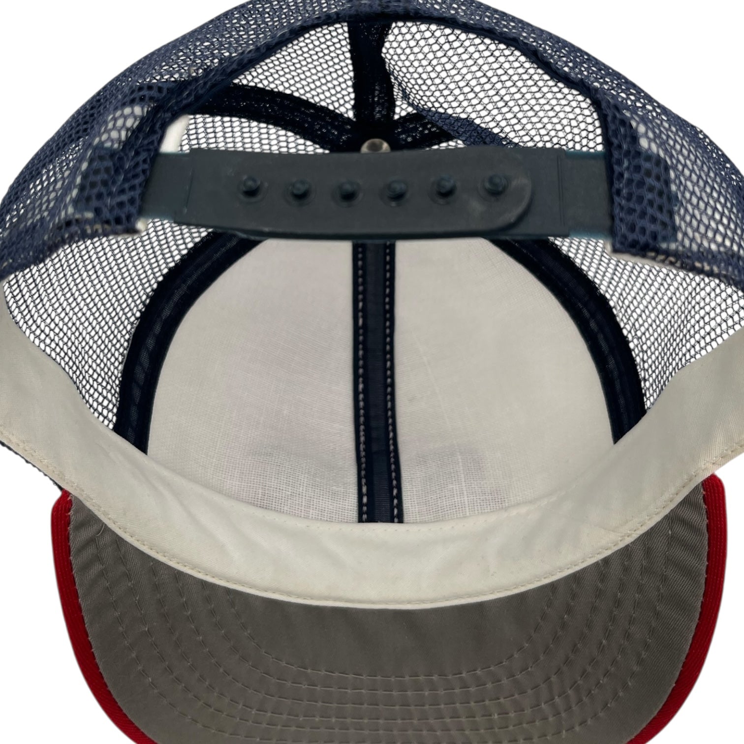 Vintage Boston Red Sox Trucker Hat White/Navy/Red