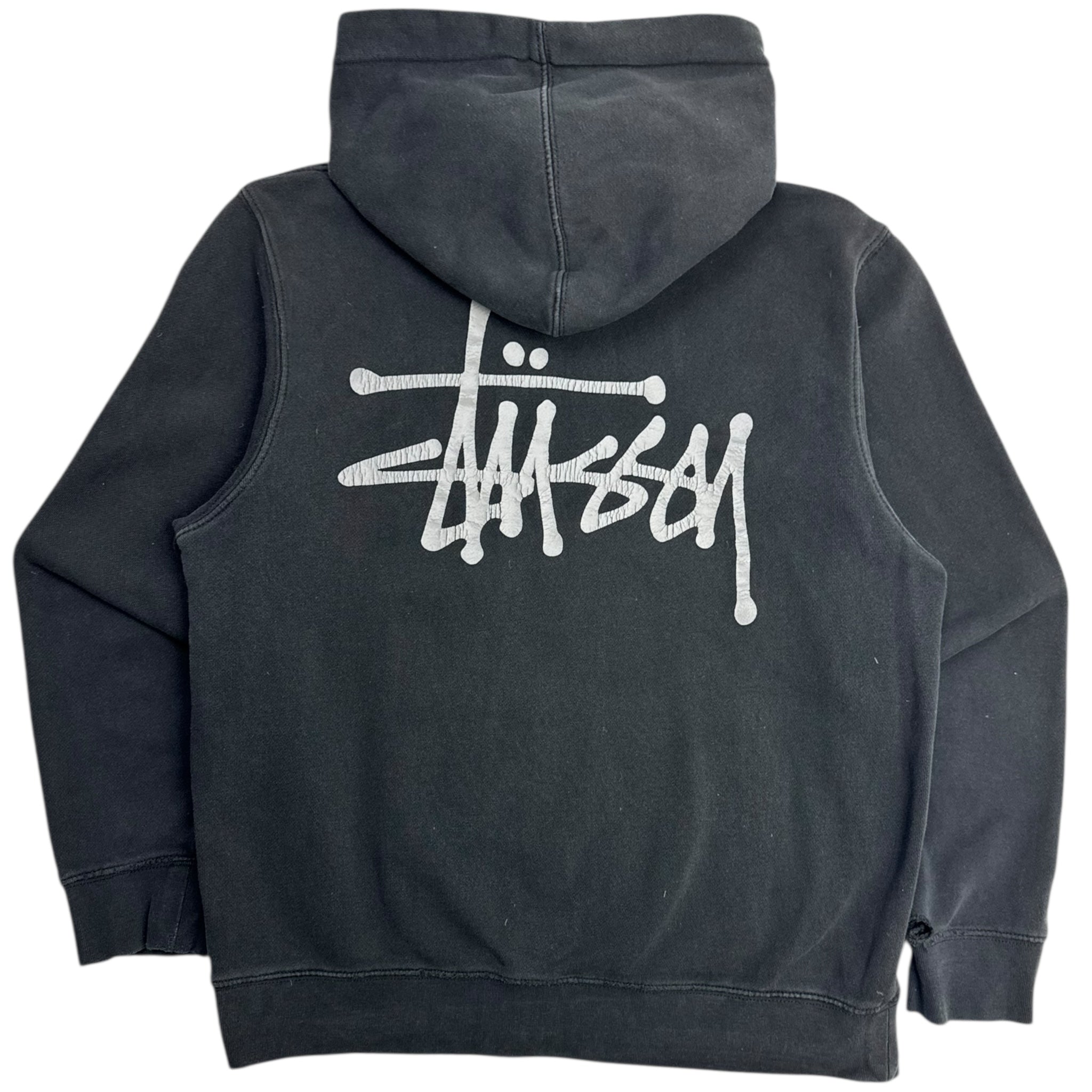 Stussy Basic Logo Hoodie Black
