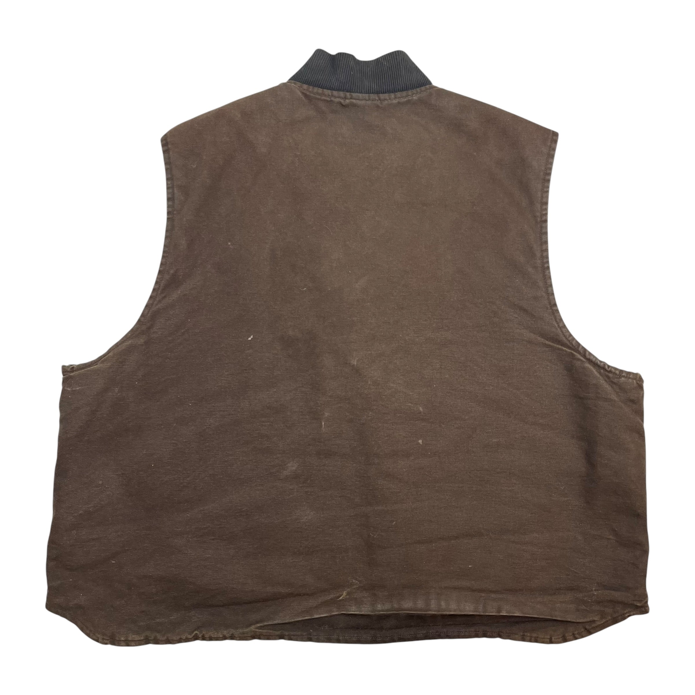 Vintage Carhartt Insulated Vest Brown