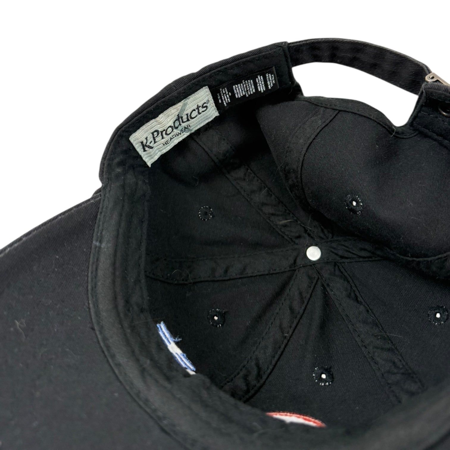 Vintage IBM Strapback Hat Black
