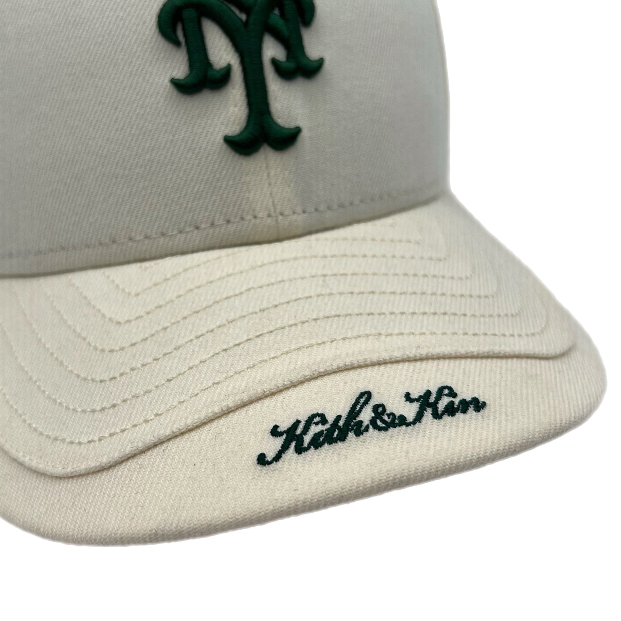 Kith x New York Mets Fitted Hat Cream
