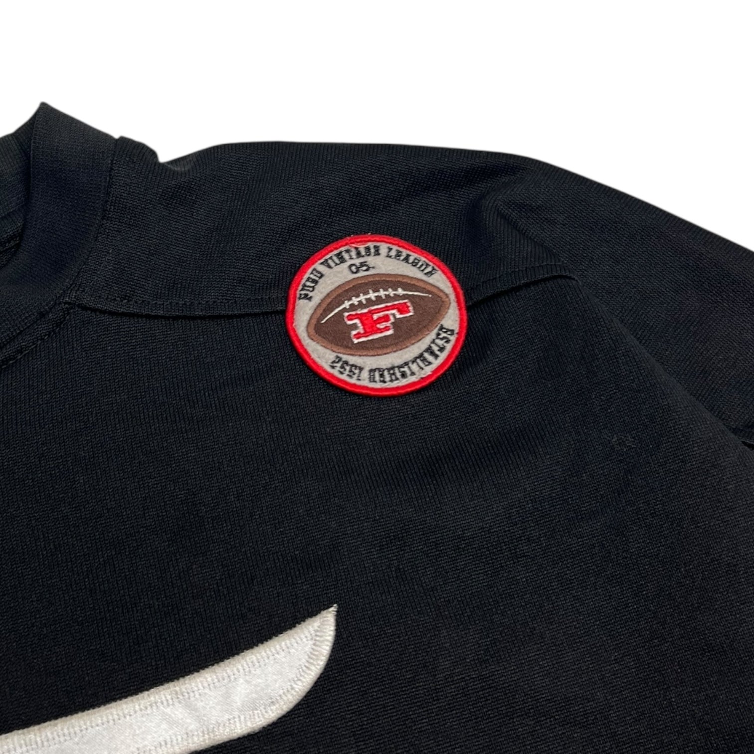 Vintage Y2K FUBU Football Style Jersey Black