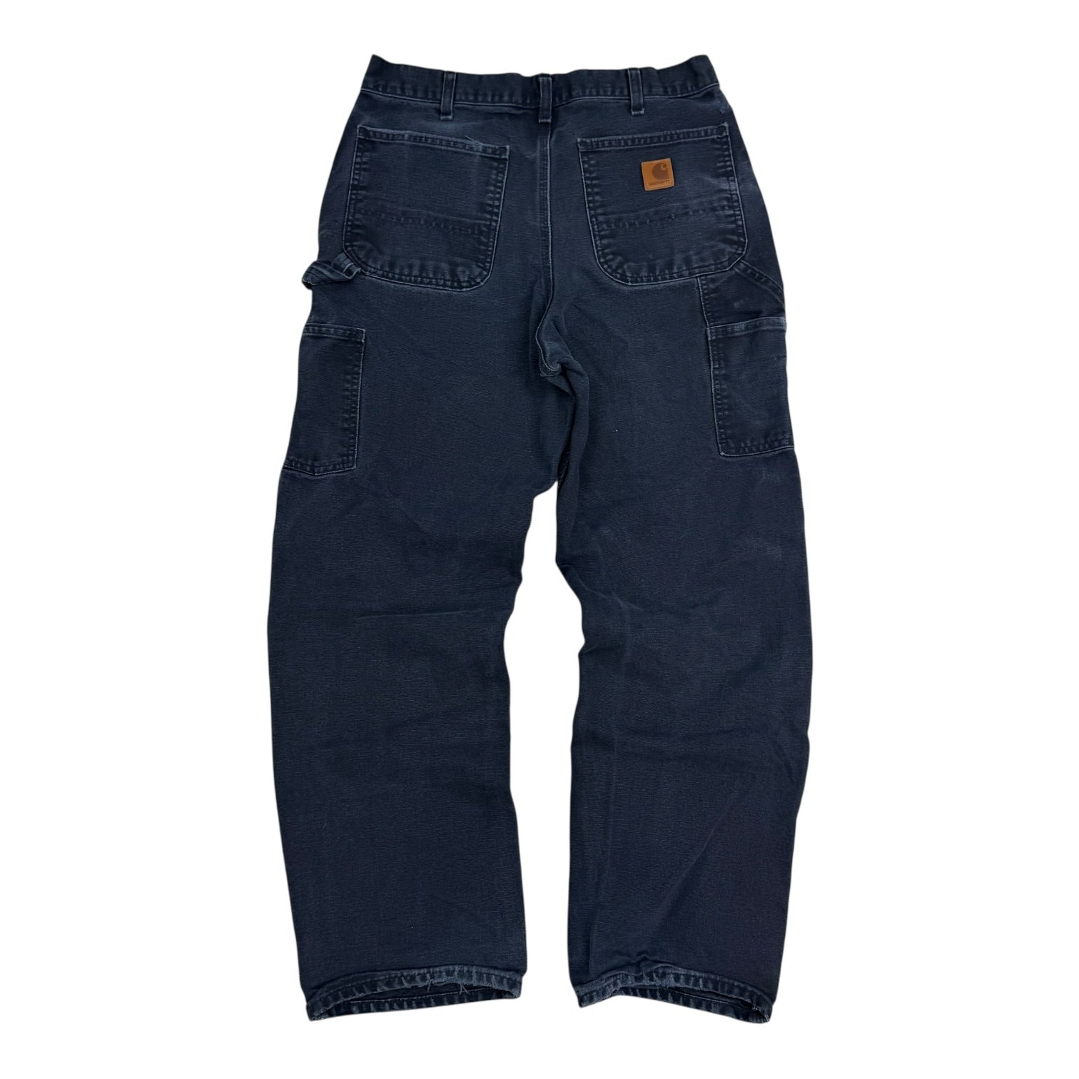 Vintage Carhartt Dungaree Pants Navy Blue