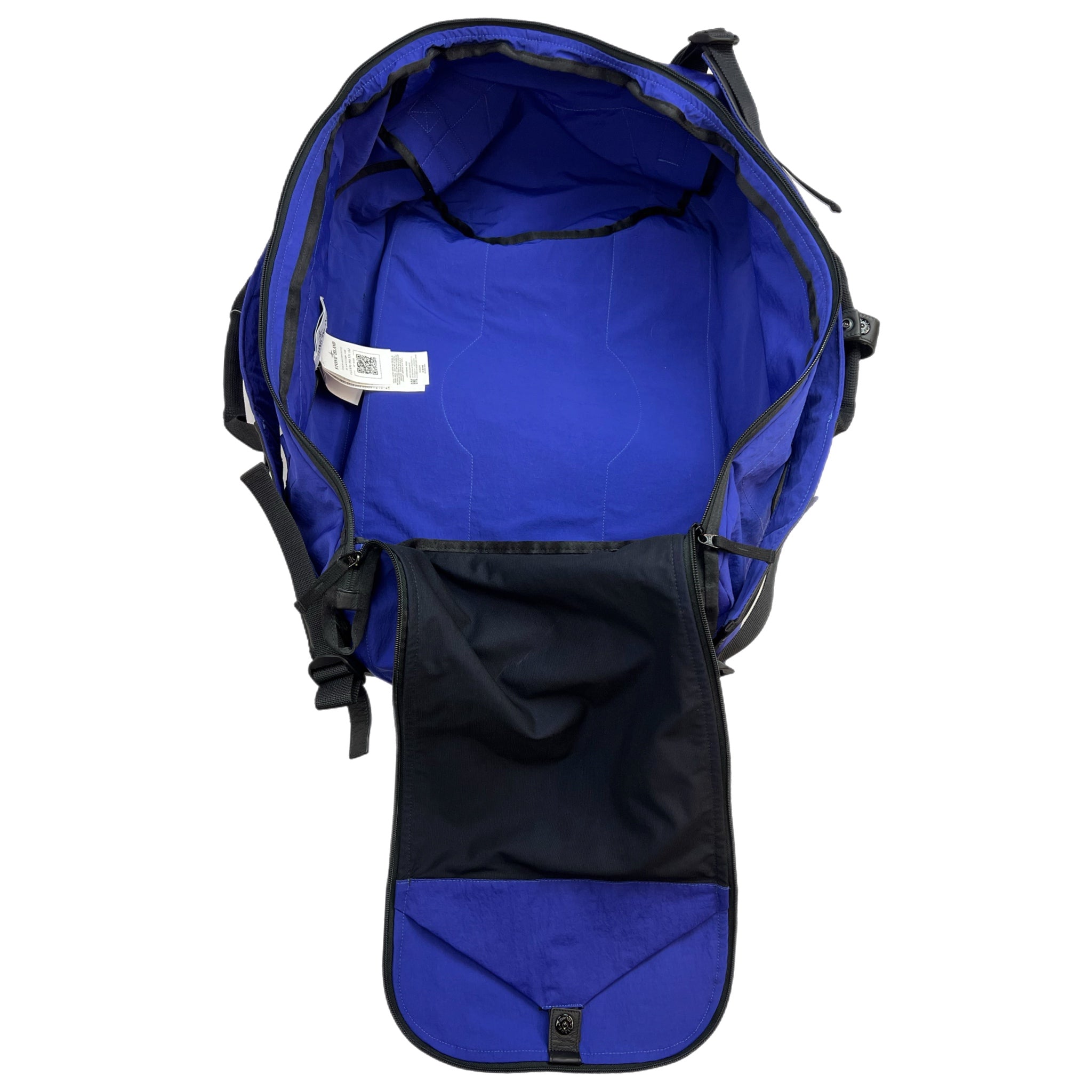 Stone Island Nylon Twill Weekend Bag Bright Blue