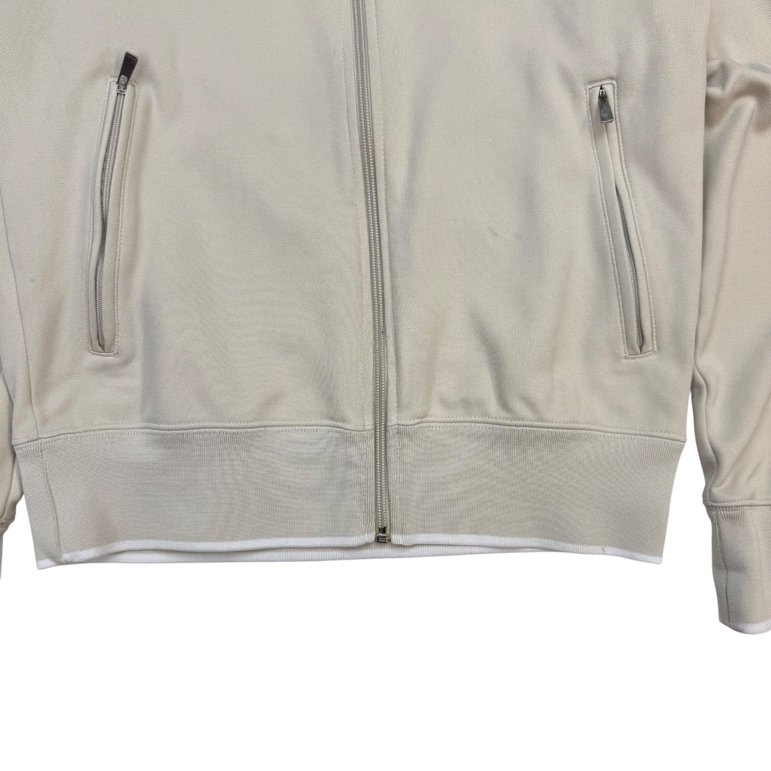 Vintage Nike Brazil National Team Zip Up Sweater Cream