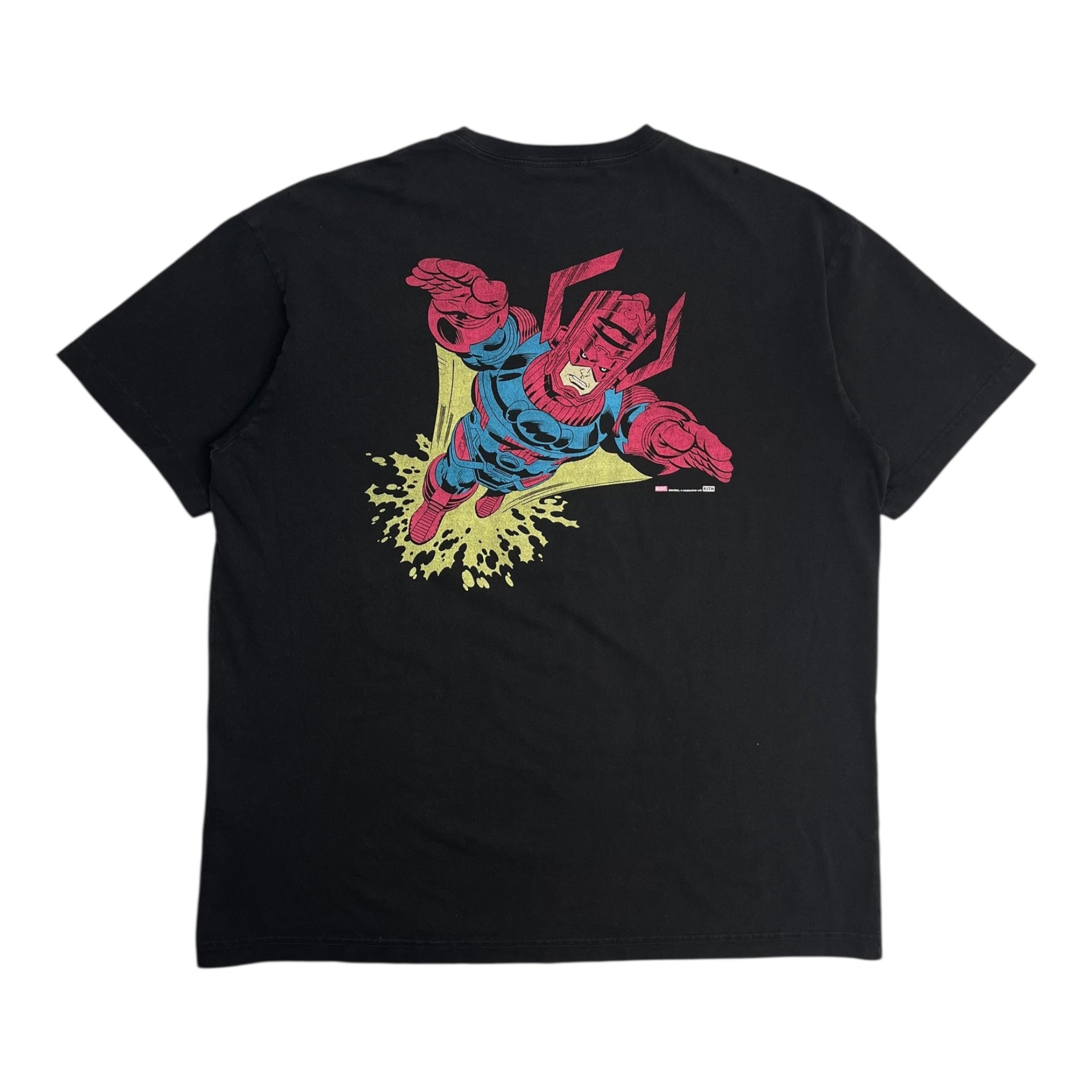 Kith x Marvel Galactus Vintage Tee Black