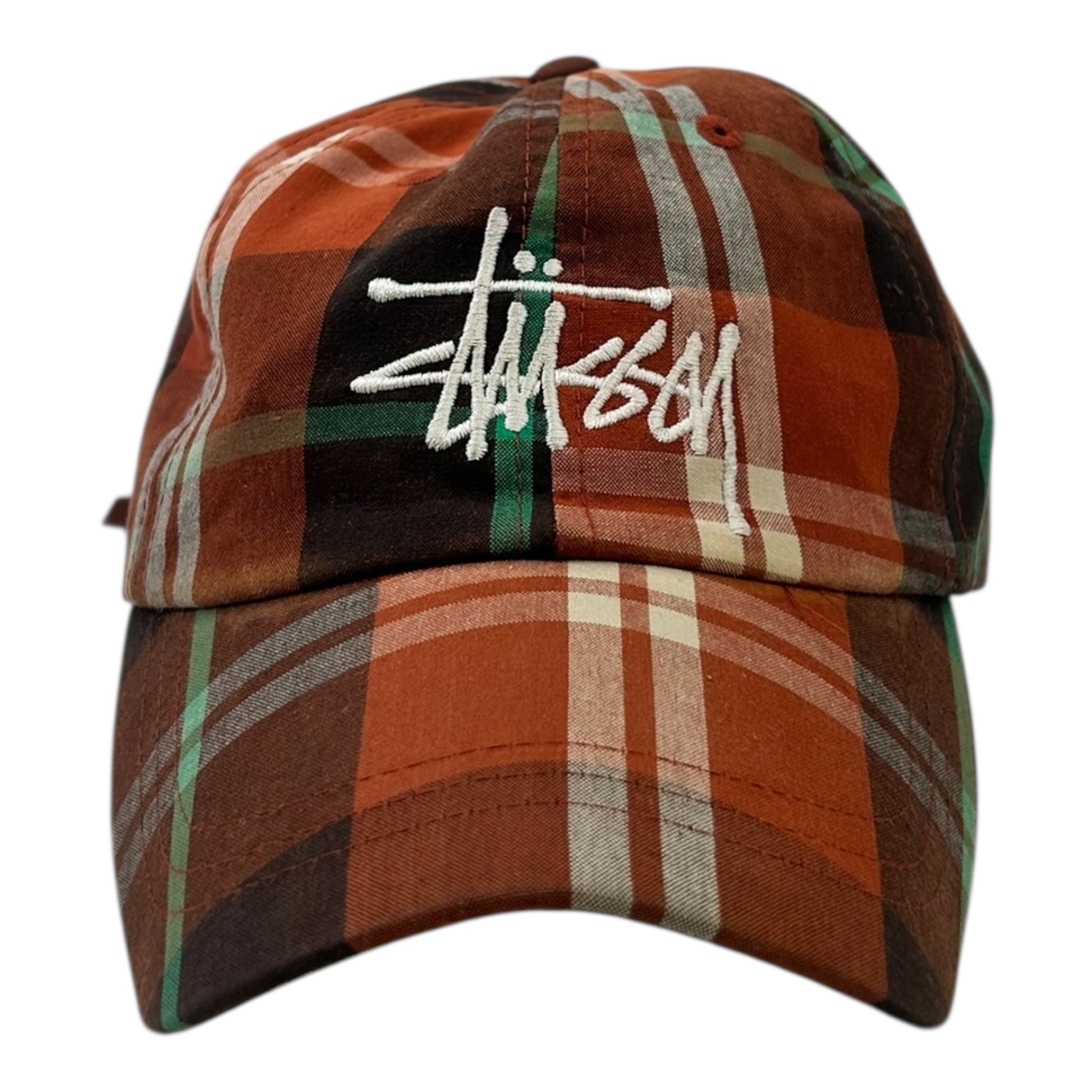 Stussy Plaid Dad Hat
