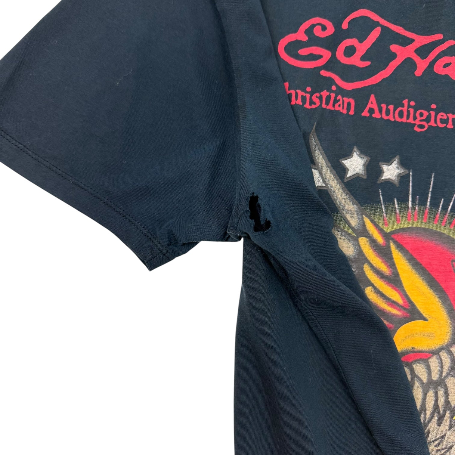 Vintage Y2K Ed Hardy Eagle T-Shirt Black