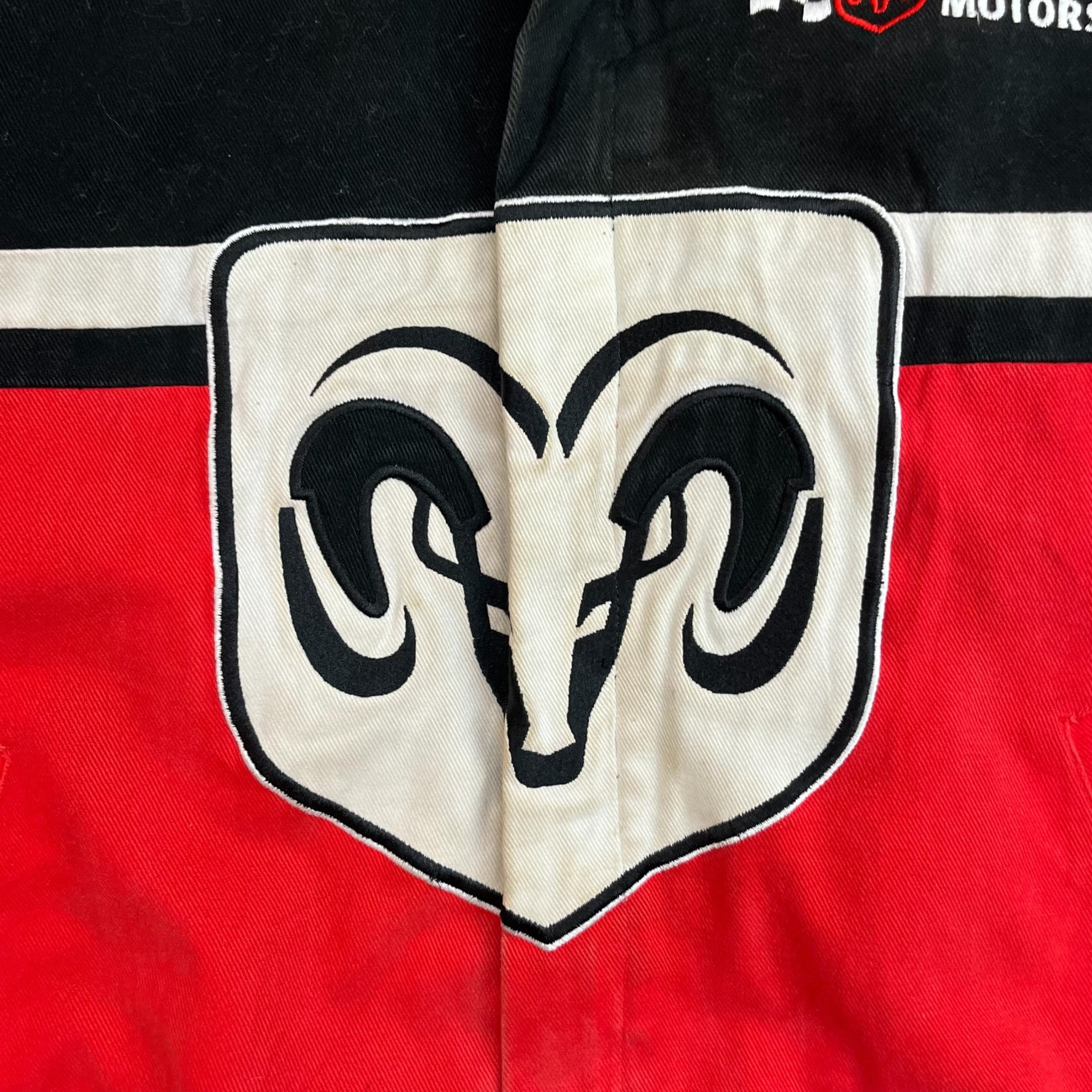 Vintage Dodge Motorsports Racing Jacket Black/Red