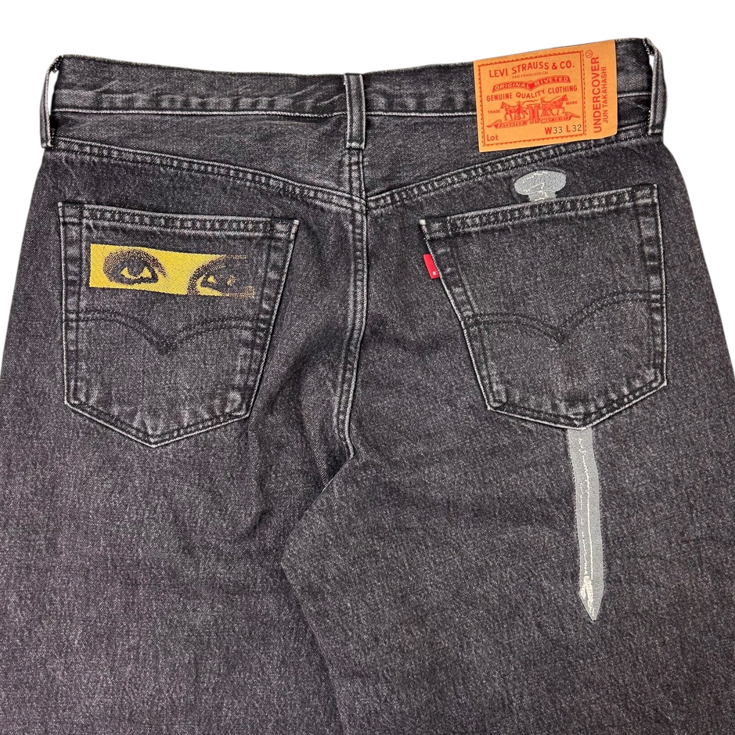Undercover x Levi’s Light Darkness Jeans Black Wash