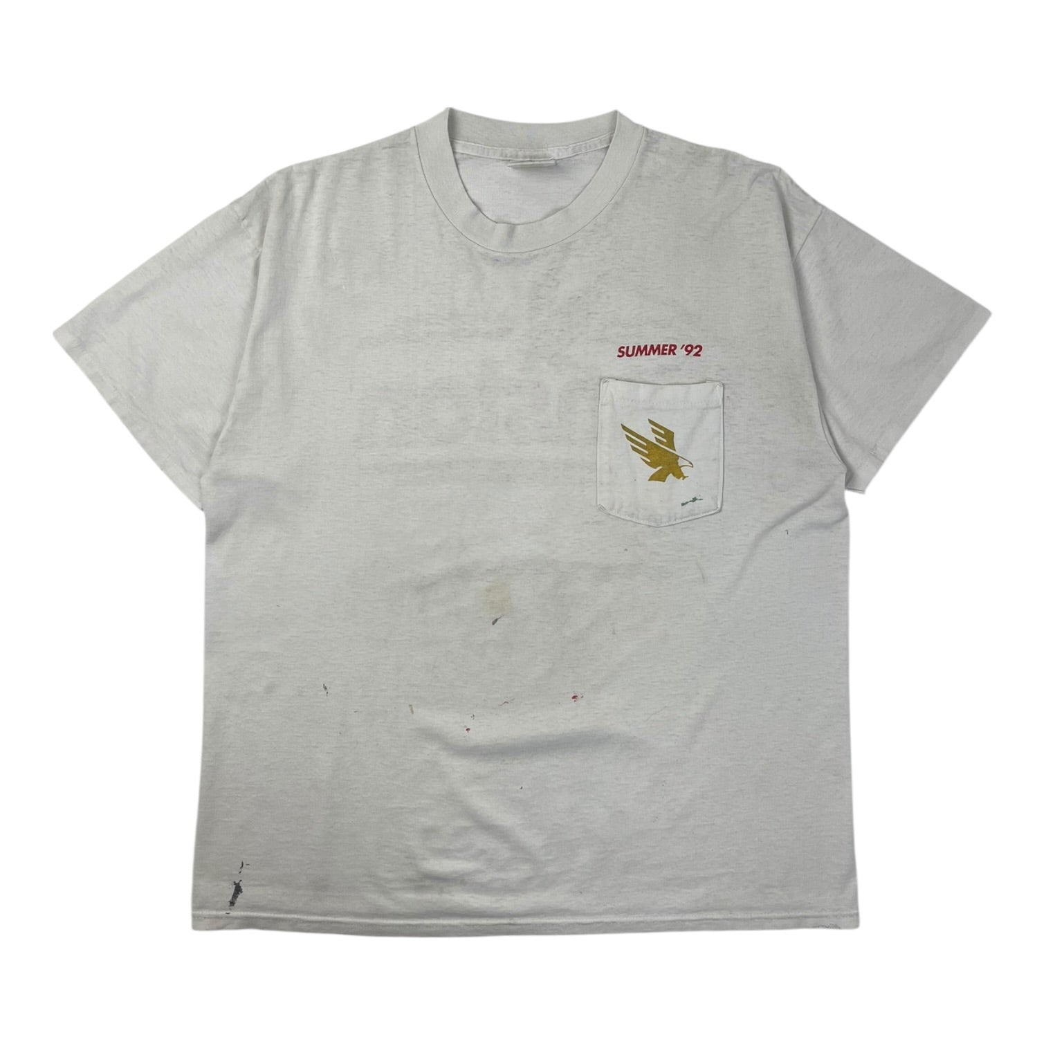 1992 Winston Cigarettes Summer Promo T-Shirt White