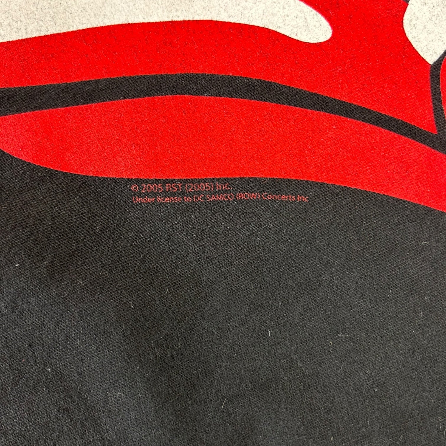 Vintage 2005 Rolling Stones Logo T-Shirt Black
