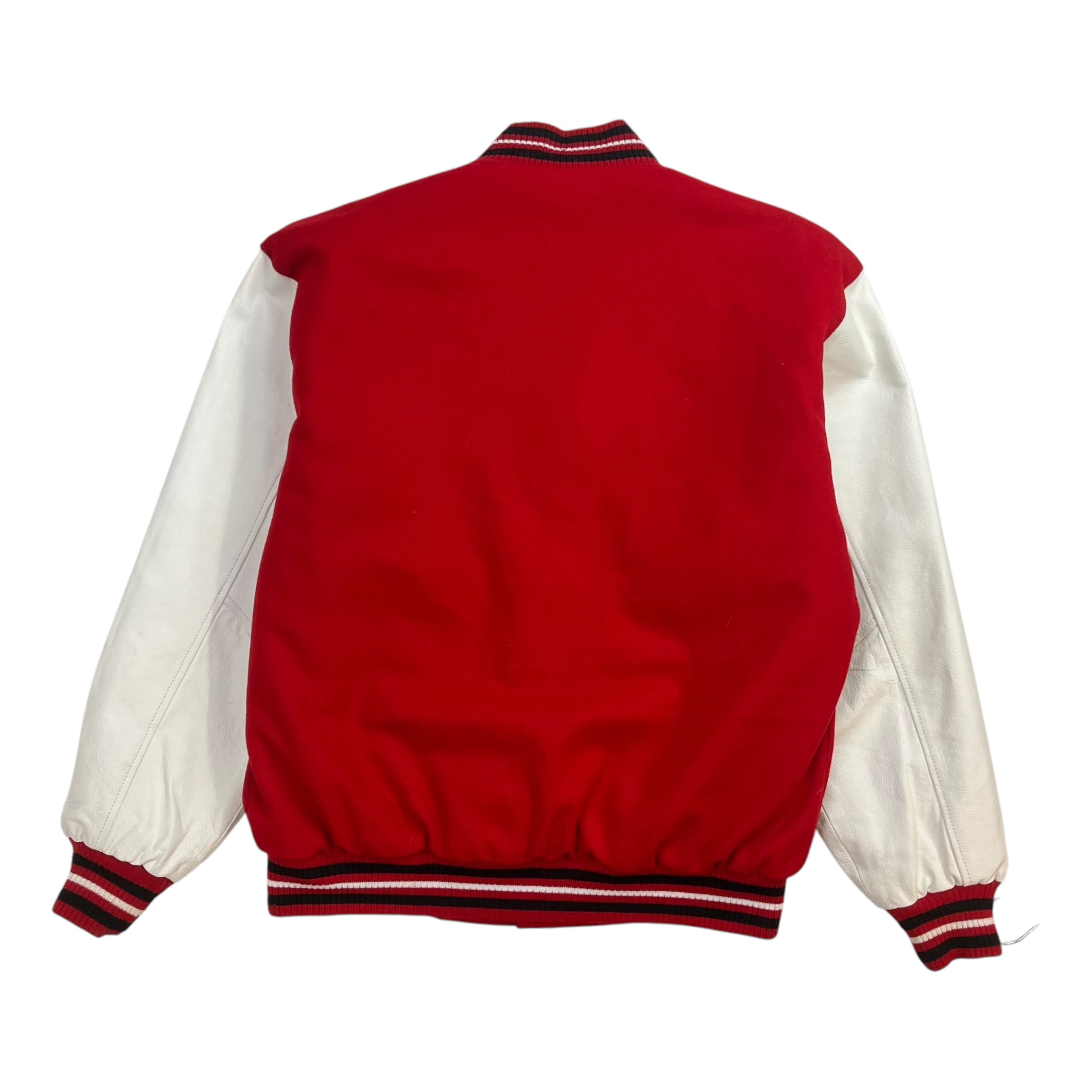 Vintage Jeff Hamilton Cincinnati Reds Jeff Hamilton Varsity Jacket Red