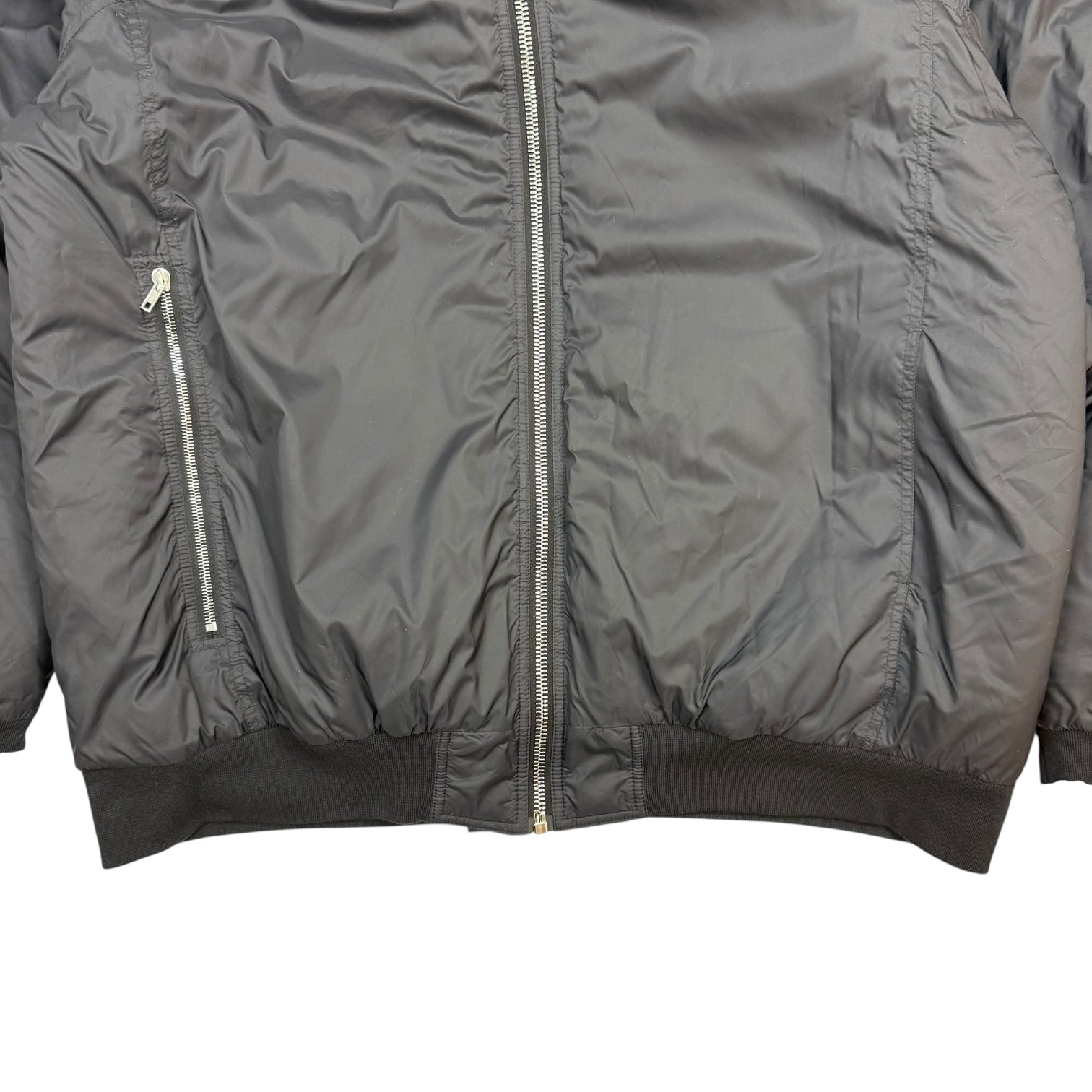 Rick Owens DRKSHDW Nylon Mountain Windbreaker Jacket Black