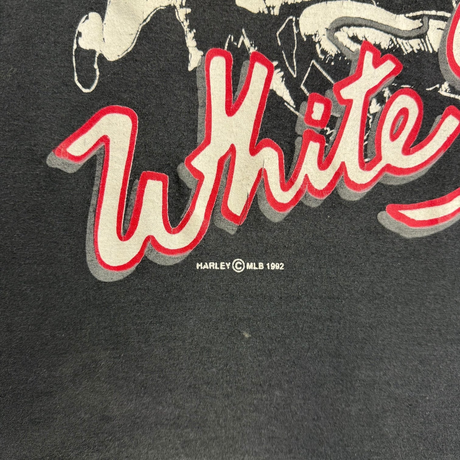 1992 Chicago White Sox Players Tee Black