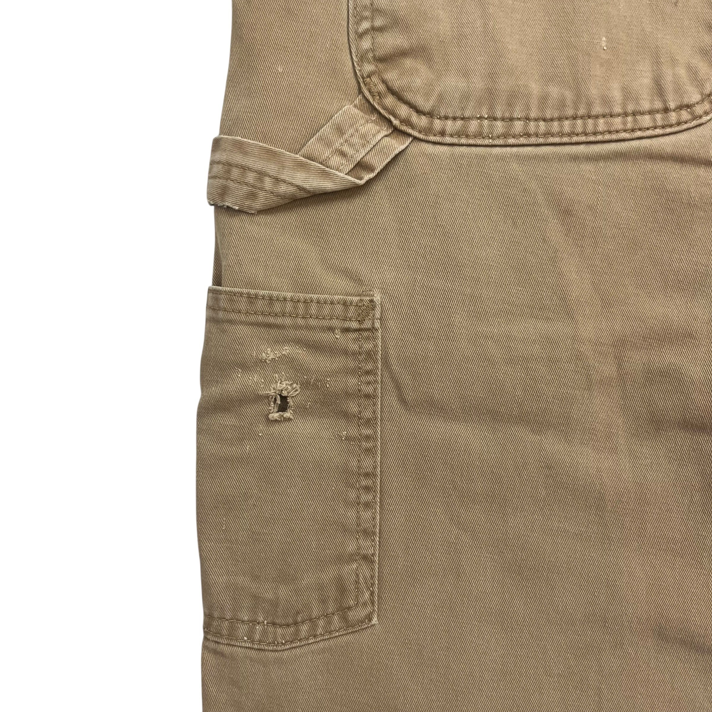 Vintage Carhartt Dungaree Pants Beige
