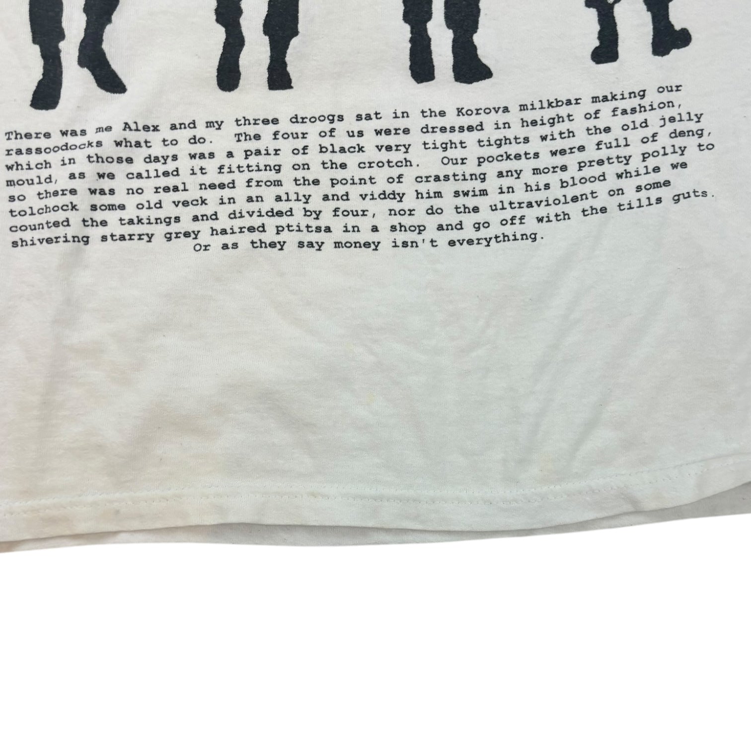 Vintage Clockwork Orange Promo T-Shirt White