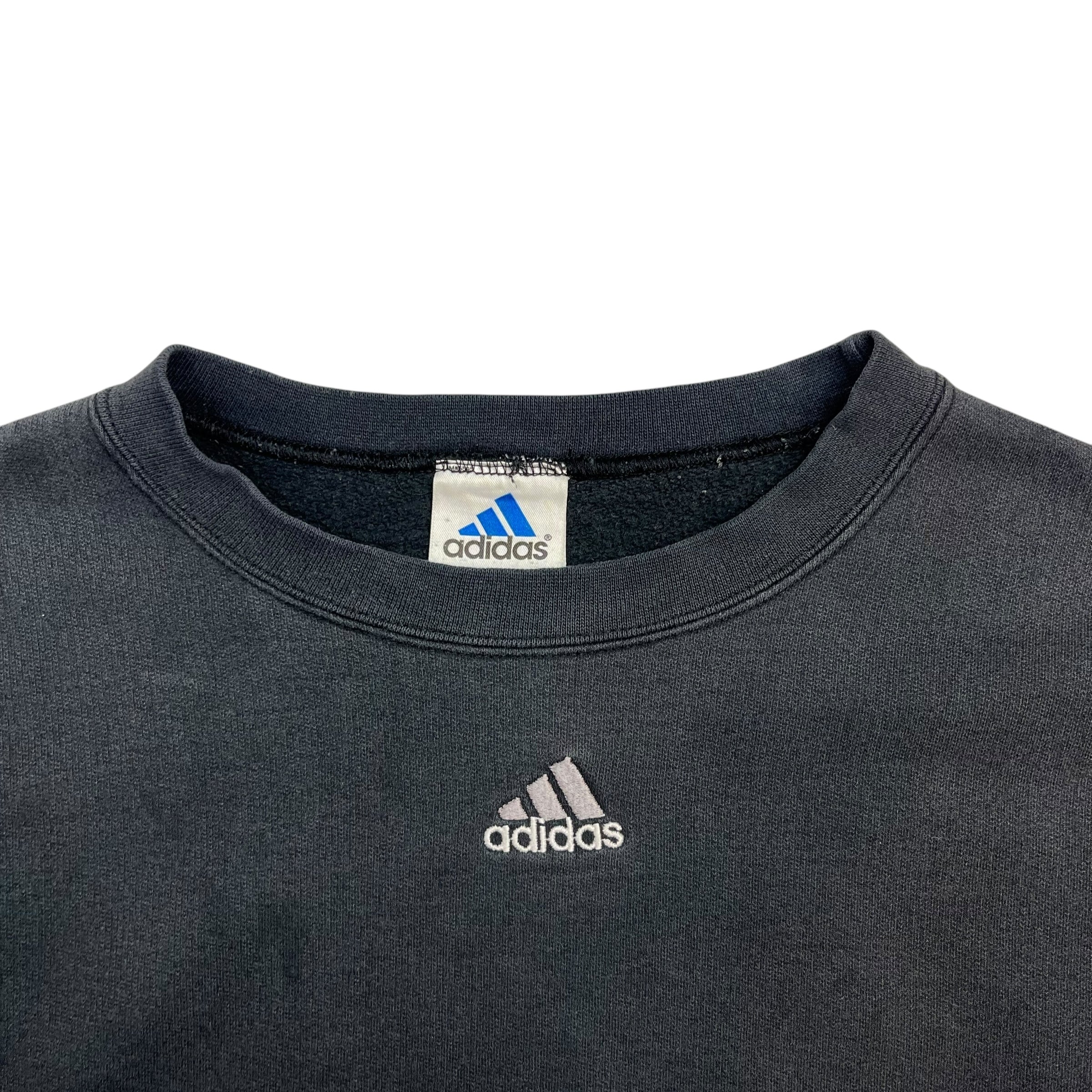 Vintage Adidas Crewneck Dark Grey