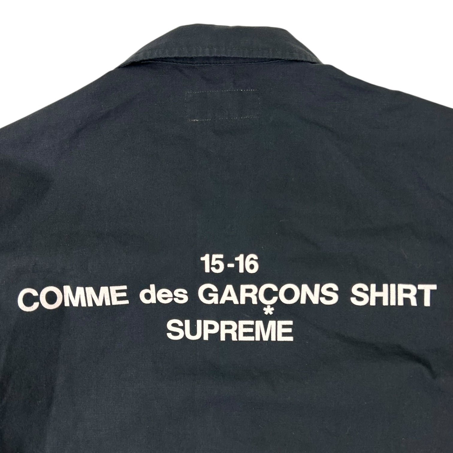 Supreme X Comme des Garcons Work Jacket Plaid