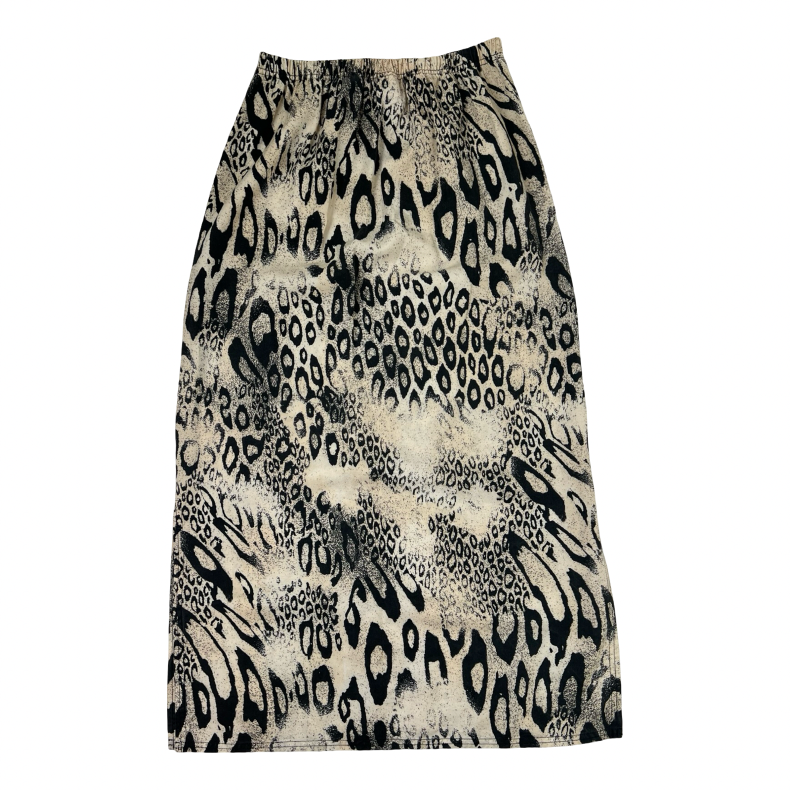 (W) Vintage David Dart Animal Print Skirt
