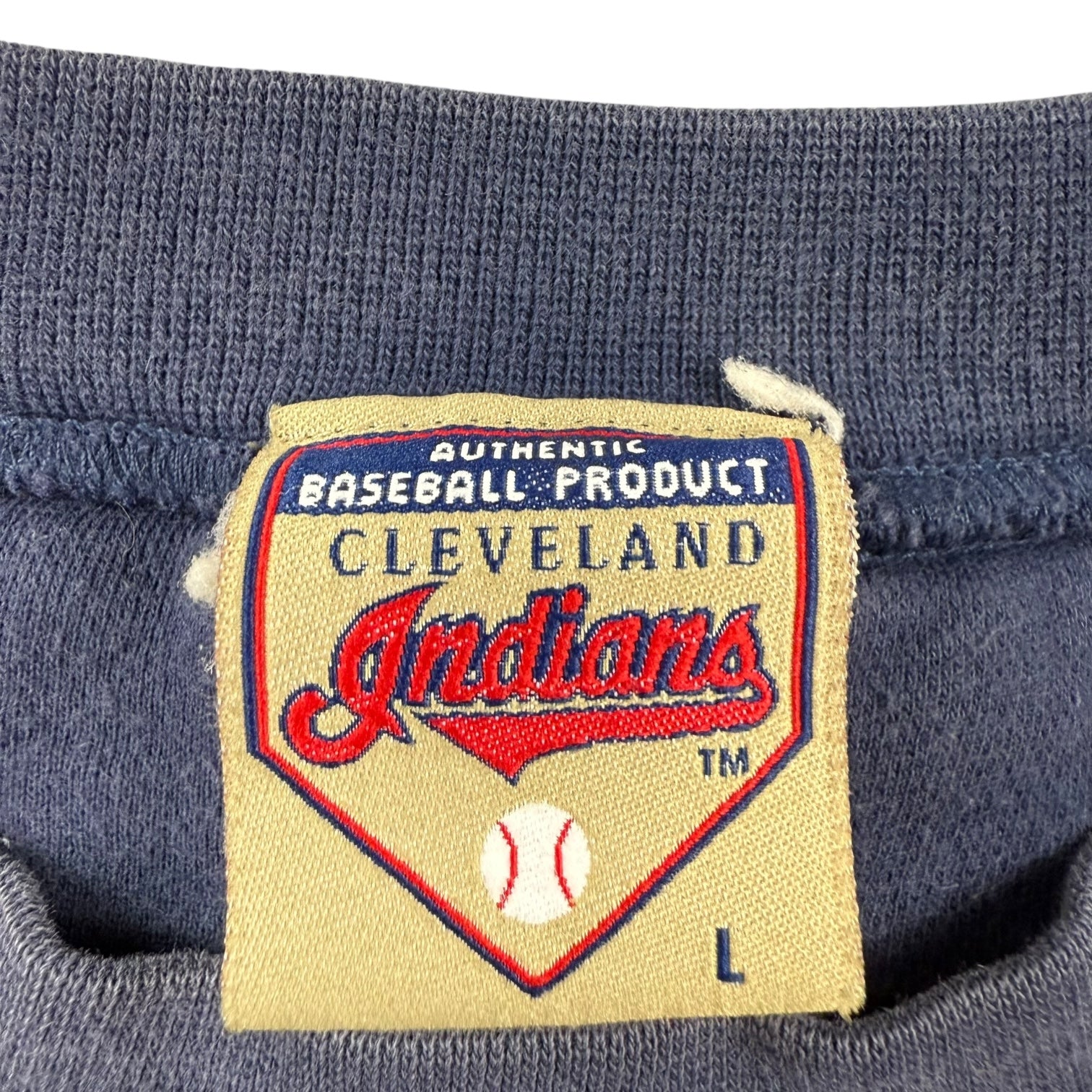 Vintage Cleveland Indians Crewneck Navy Blue