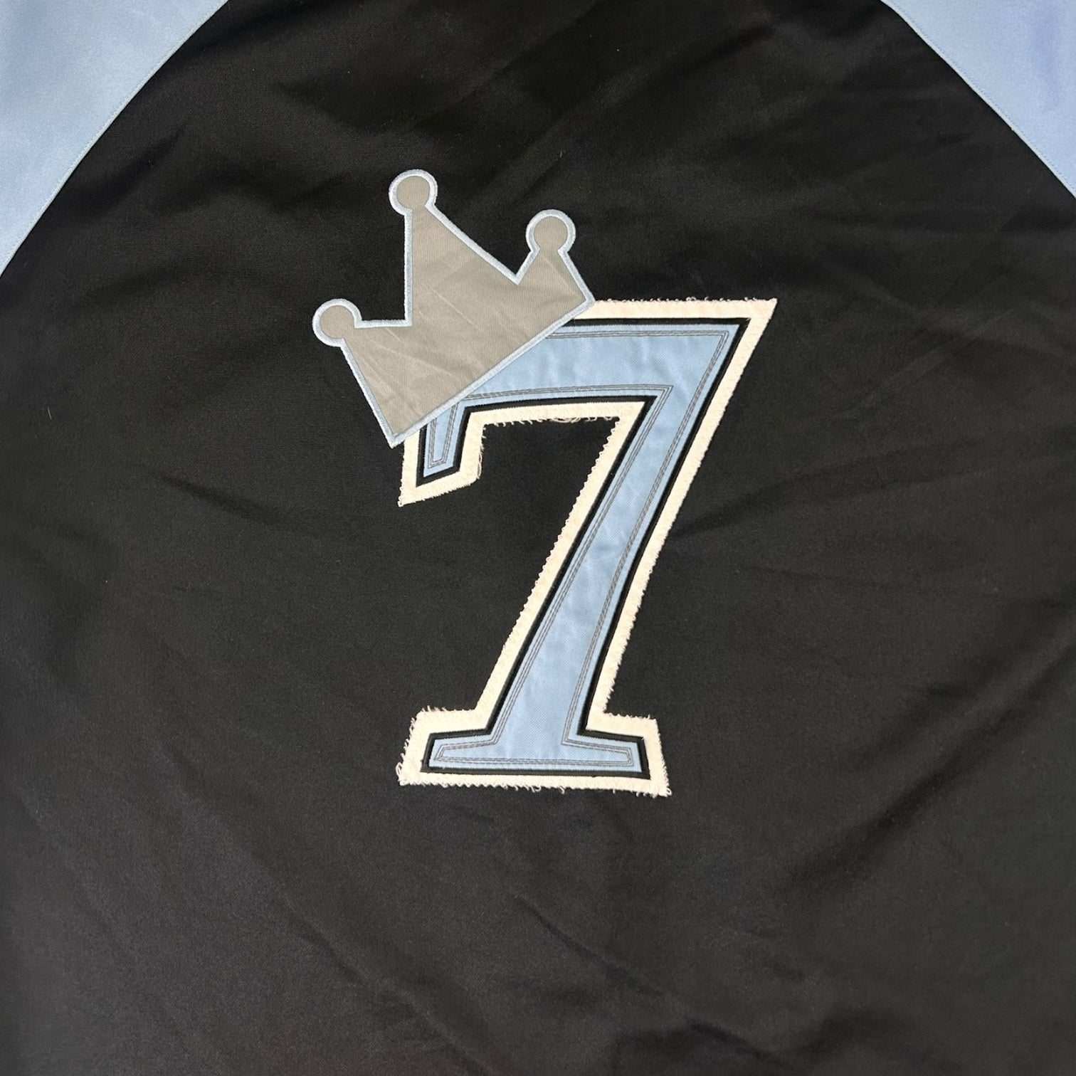 Vintage Underdawg Hollis Baseball Jersey Navy/Baby Blue