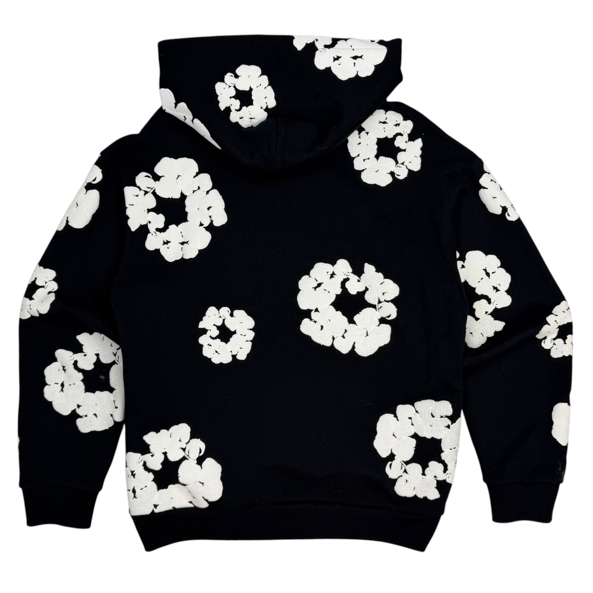 Denim Tears Cotton Wreath Hoodie Black