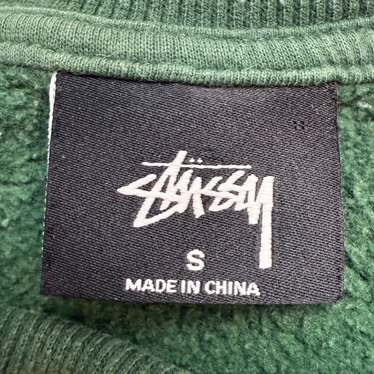 Stussy Skull Crewneck Green