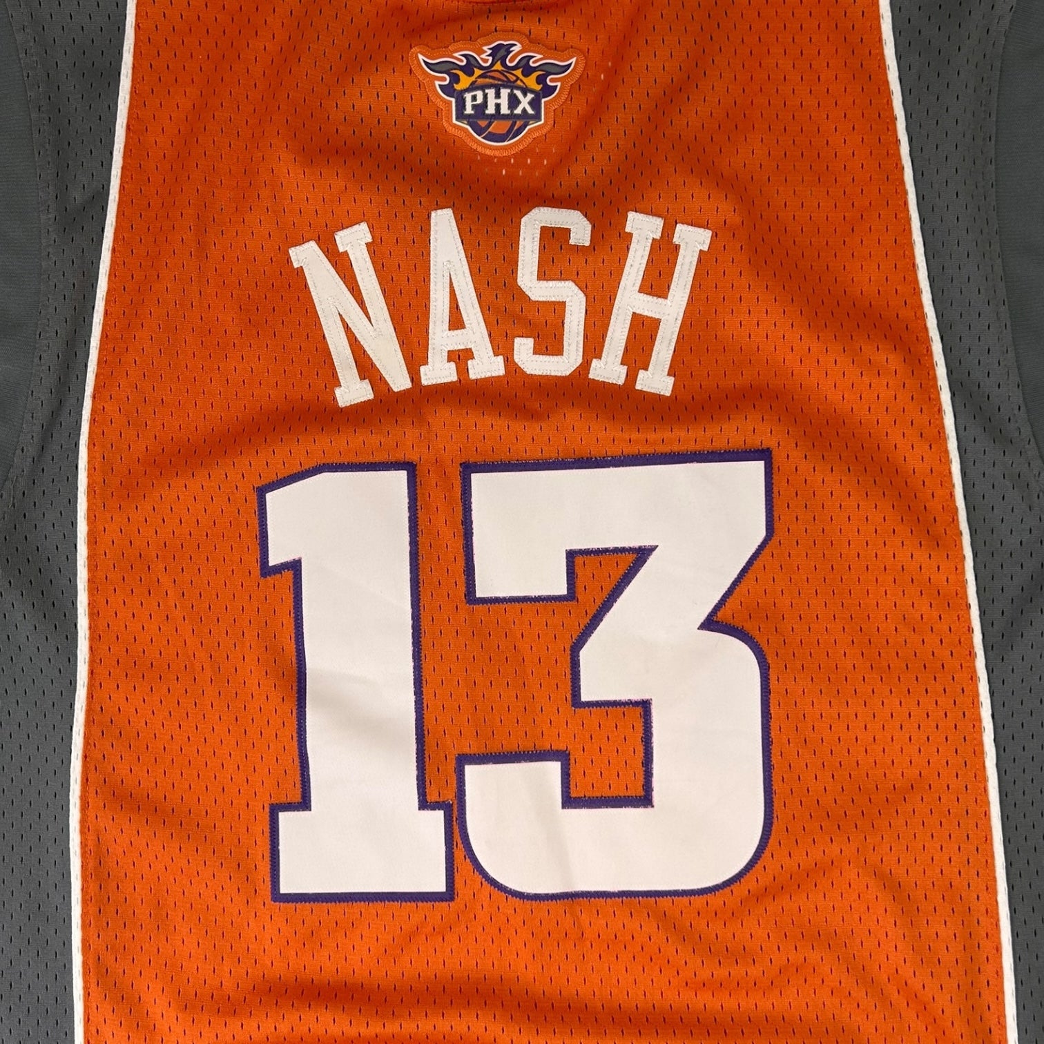 Vintage Adidas Steve Nash Phoenix Suns Jersey Orange