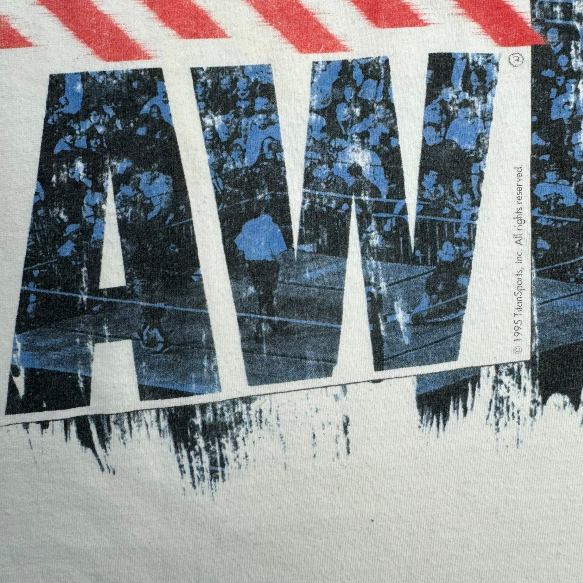 1995 WWF Monday Night Raw "I Get Raw" T-Shirt