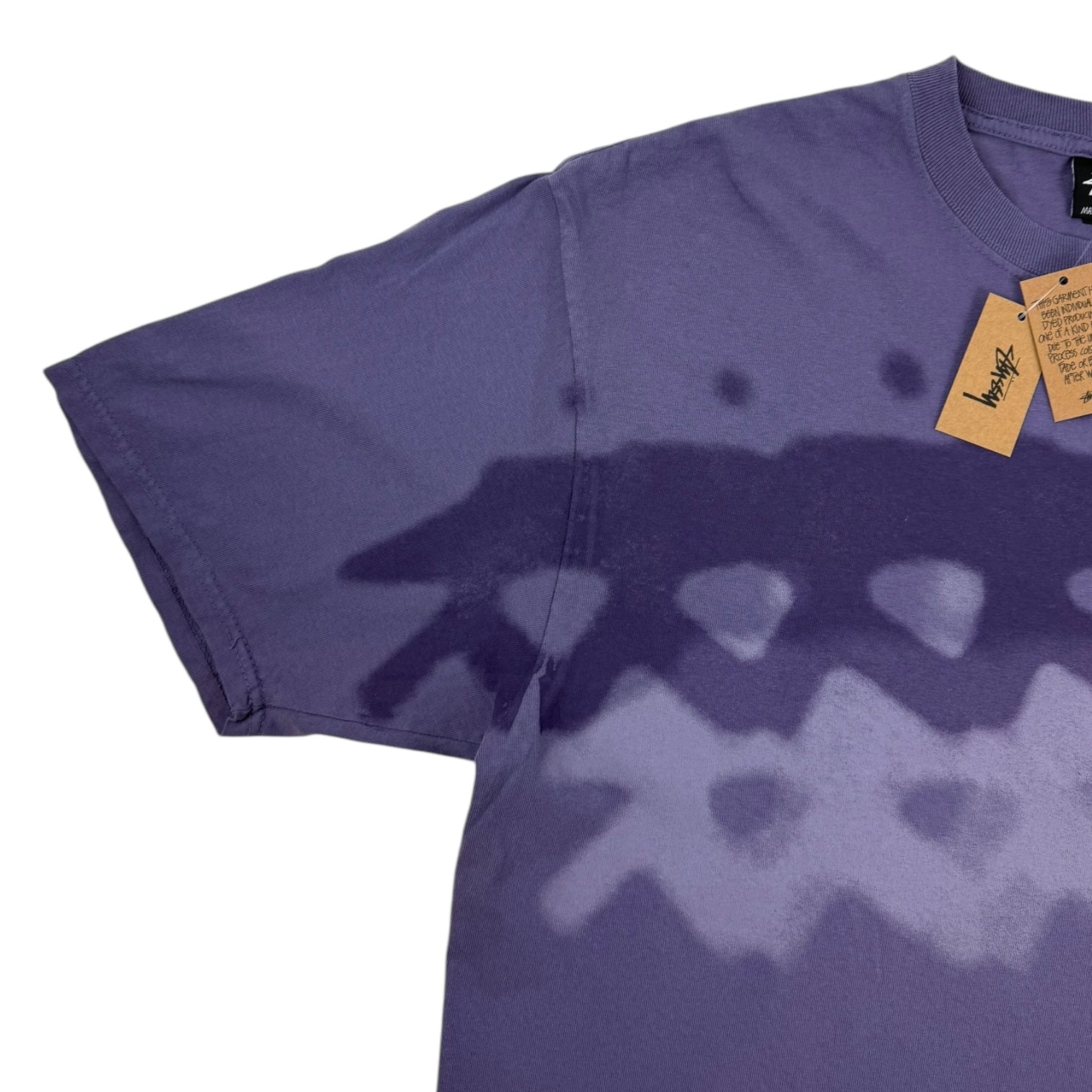 Stussy Low Tide Pigment Dyed T-Shirt Grape