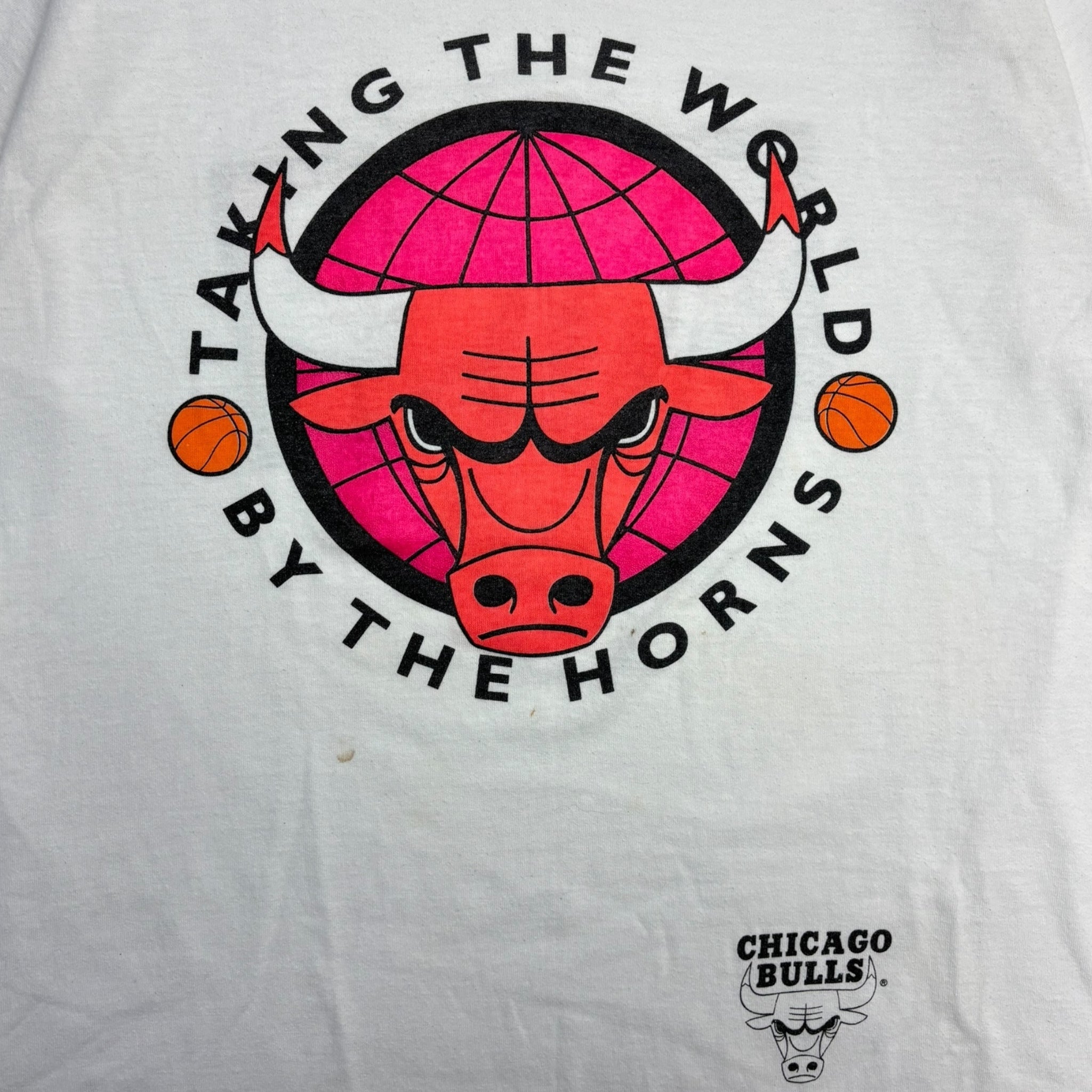 Vintage Chicago Bulls “Taking The World…” NBA T-Shirt