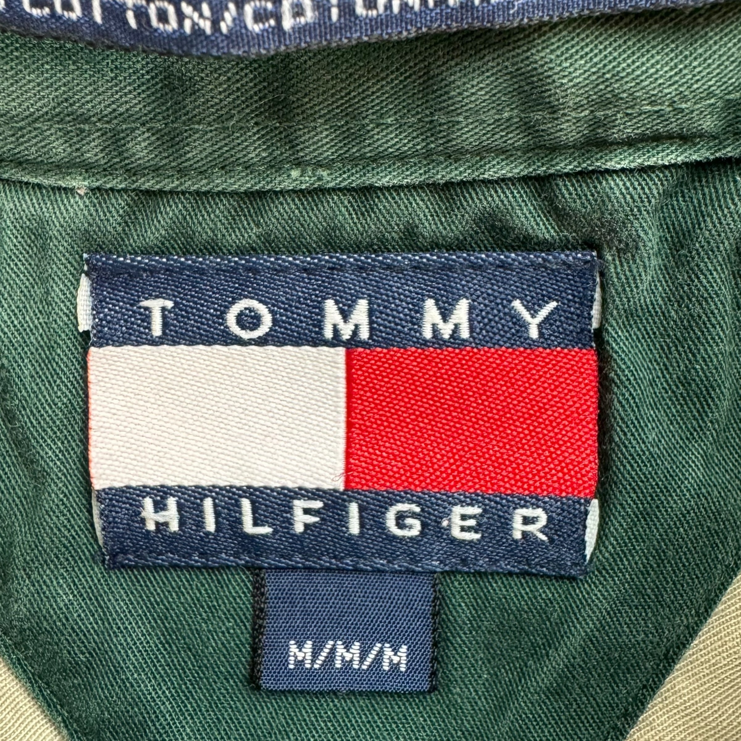 Vintage Tommy Hilfiger Button Up Shirt Beige