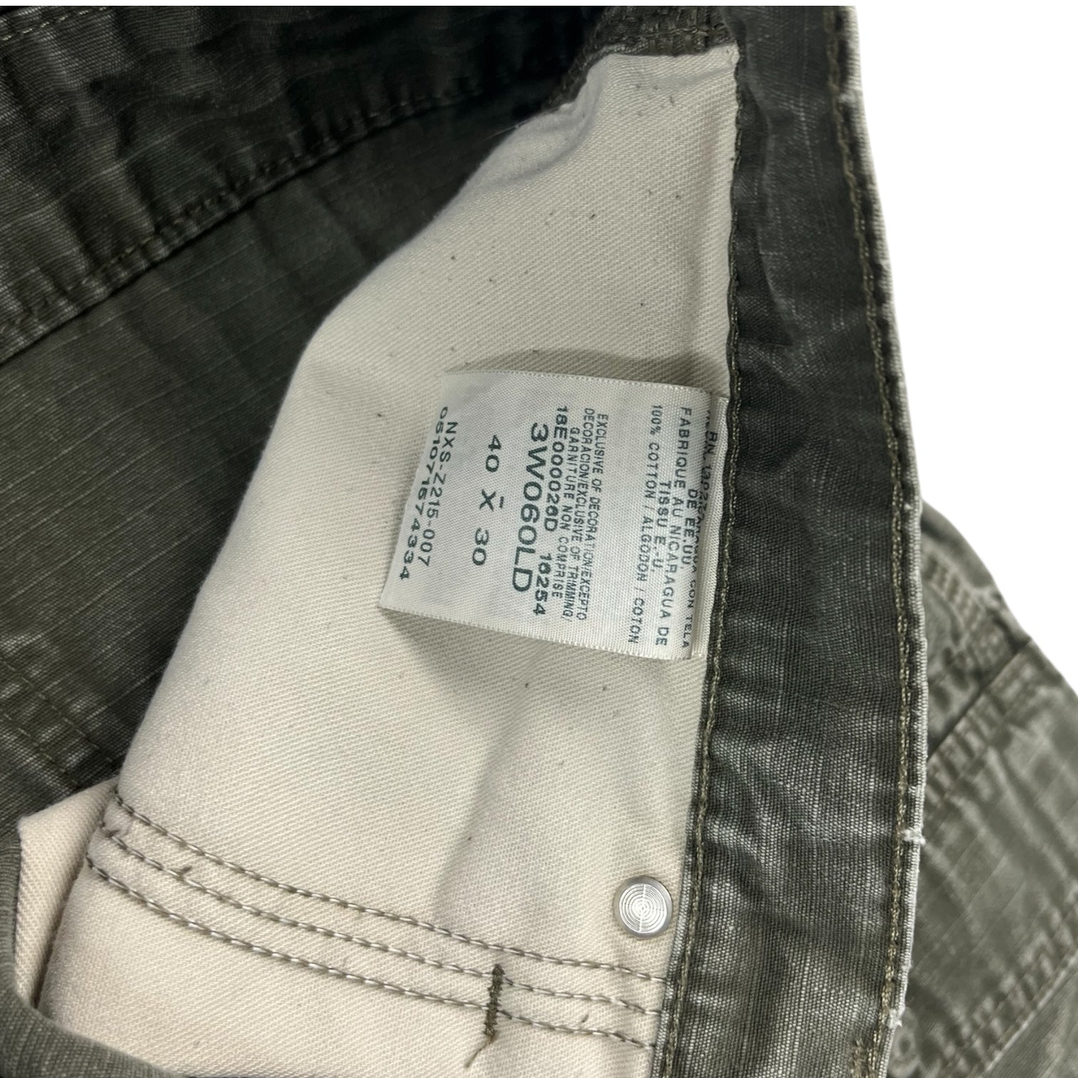 Vintage Wrangler Riggs Workwear Carpenter Pants Green