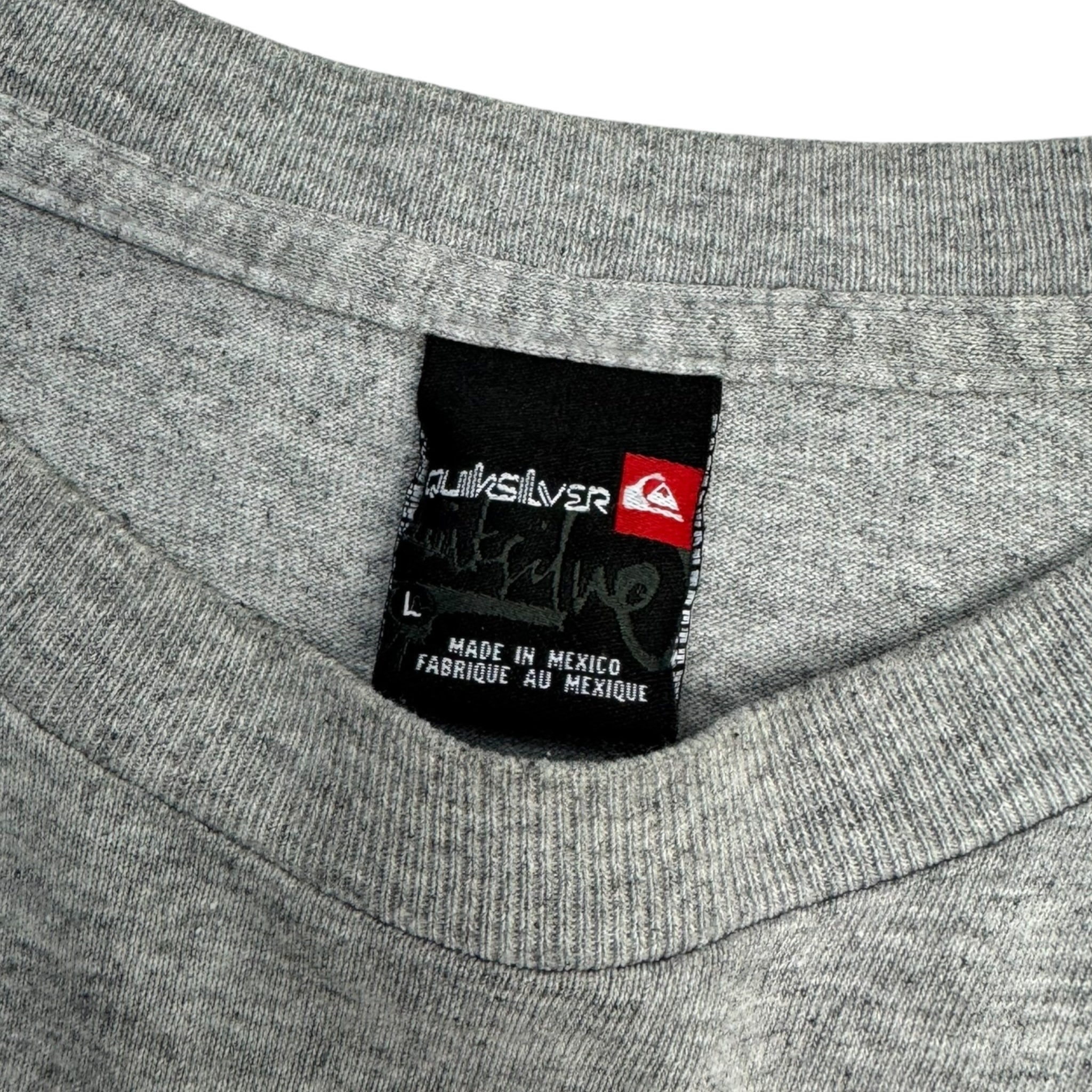 Y2K Quiksilver Center Logo Surf Longsleeve