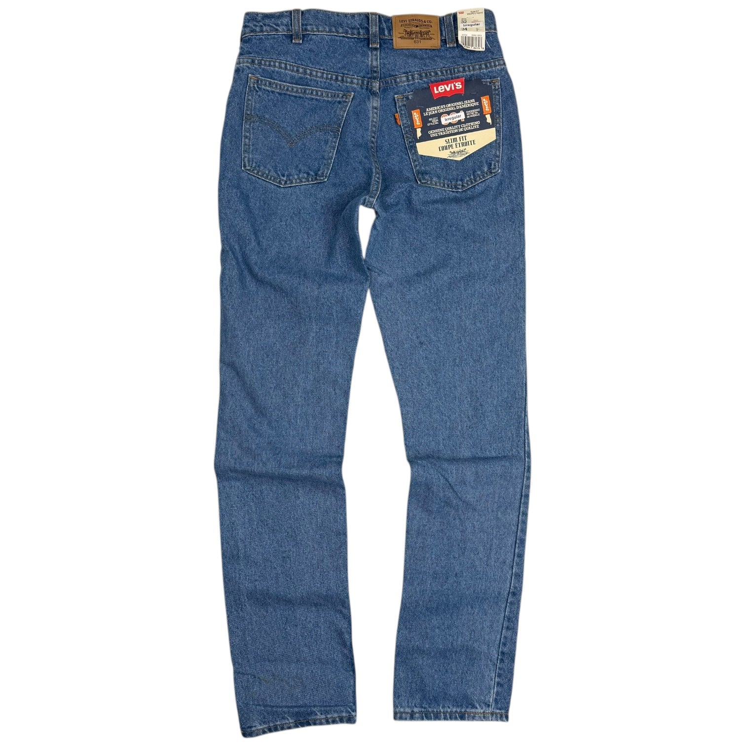 Vintage Levi’s 631 Orange Tab Denim Pants Medium Wash