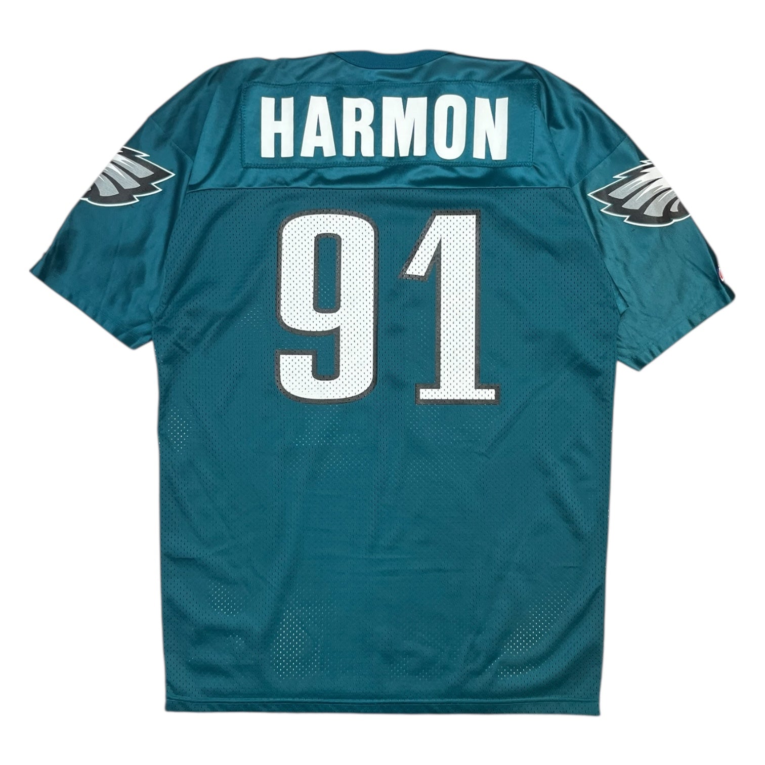Vintage Philadelphia Eagles Andy Harmon Jersey Green