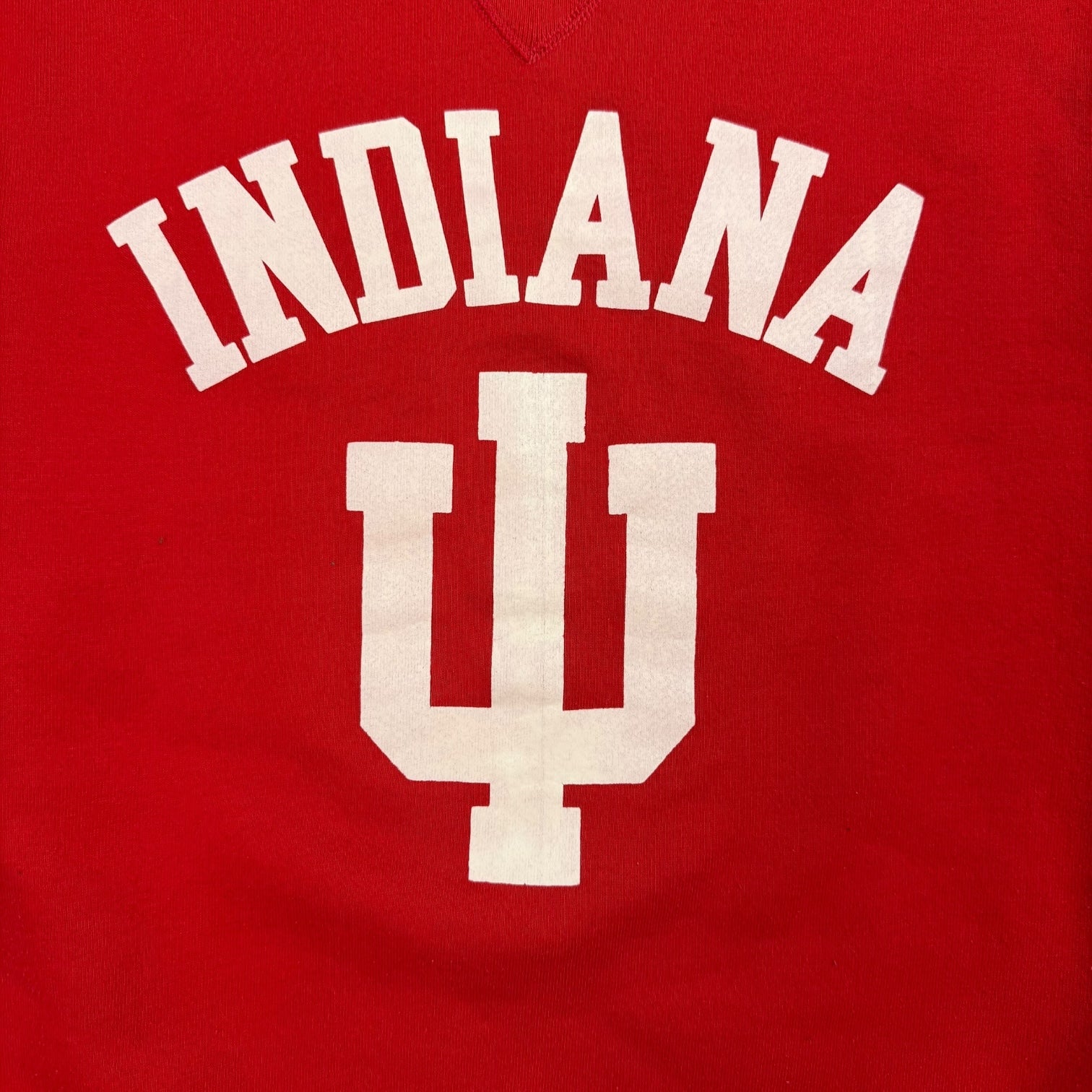 Vintage Russell Athletic University Of Indiana Crewneck Red